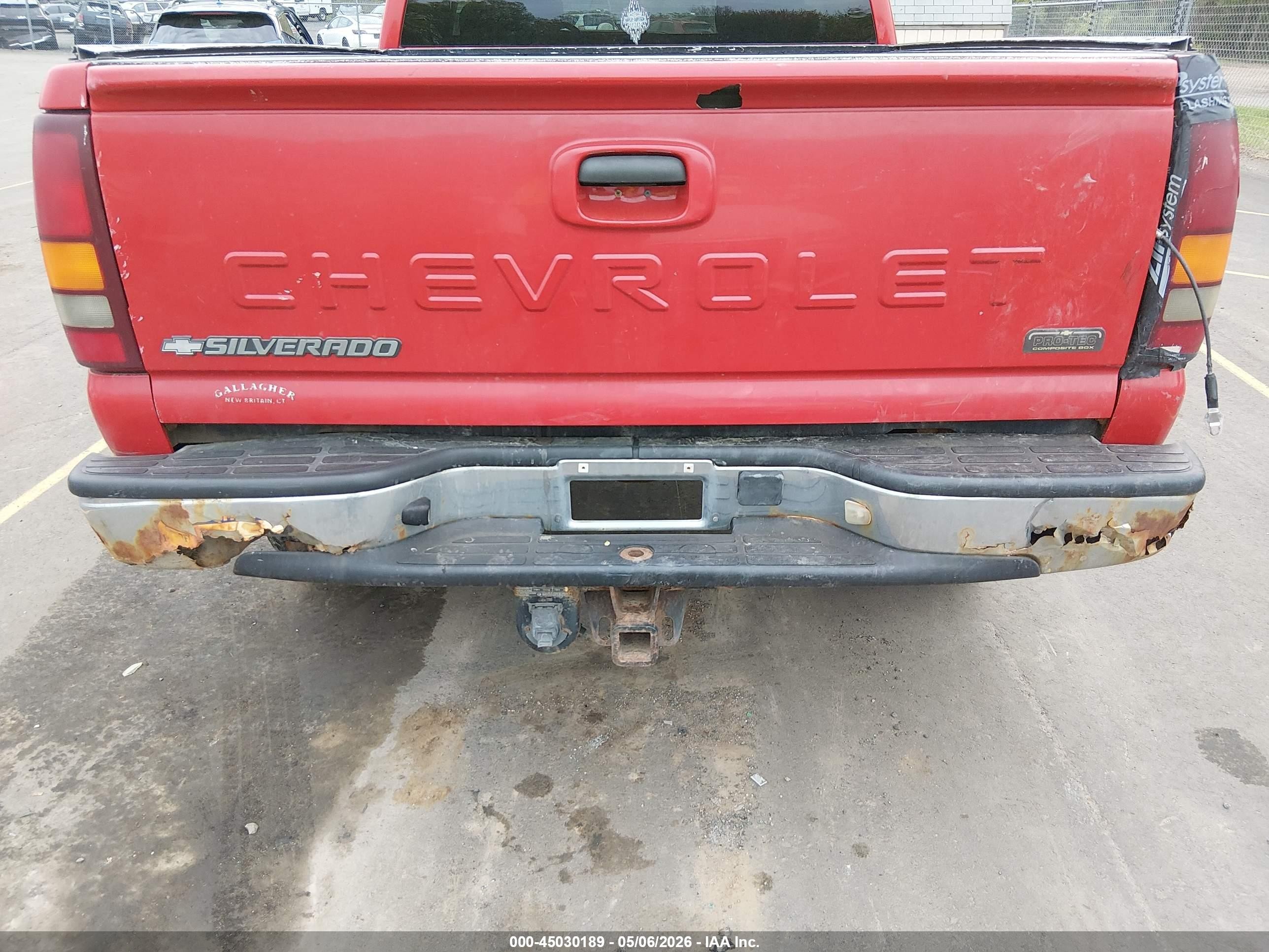 2002 Chevrolet Silverado 1500 Ls Красный vin: 1GCEK19T42Z201305