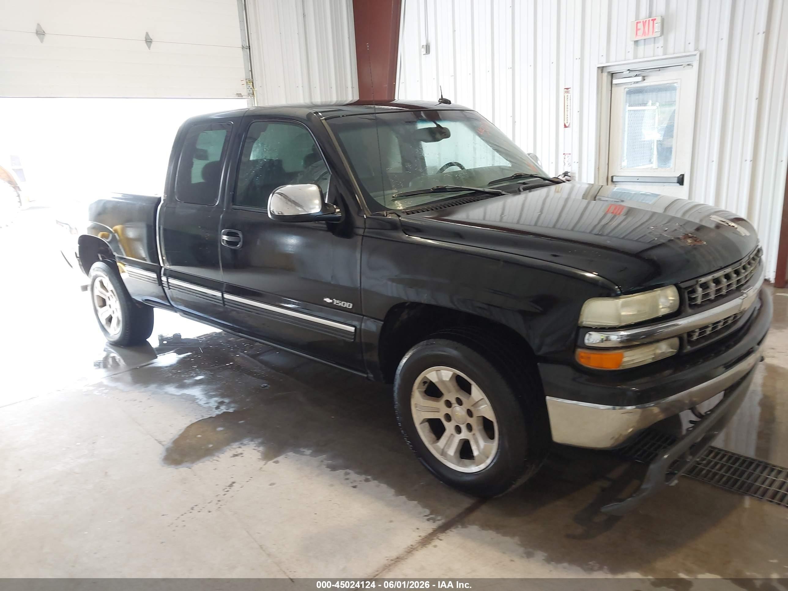 2002 Chevrolet Silverado 1500 Lt Черный vin: 1GCEK19T42Z332346