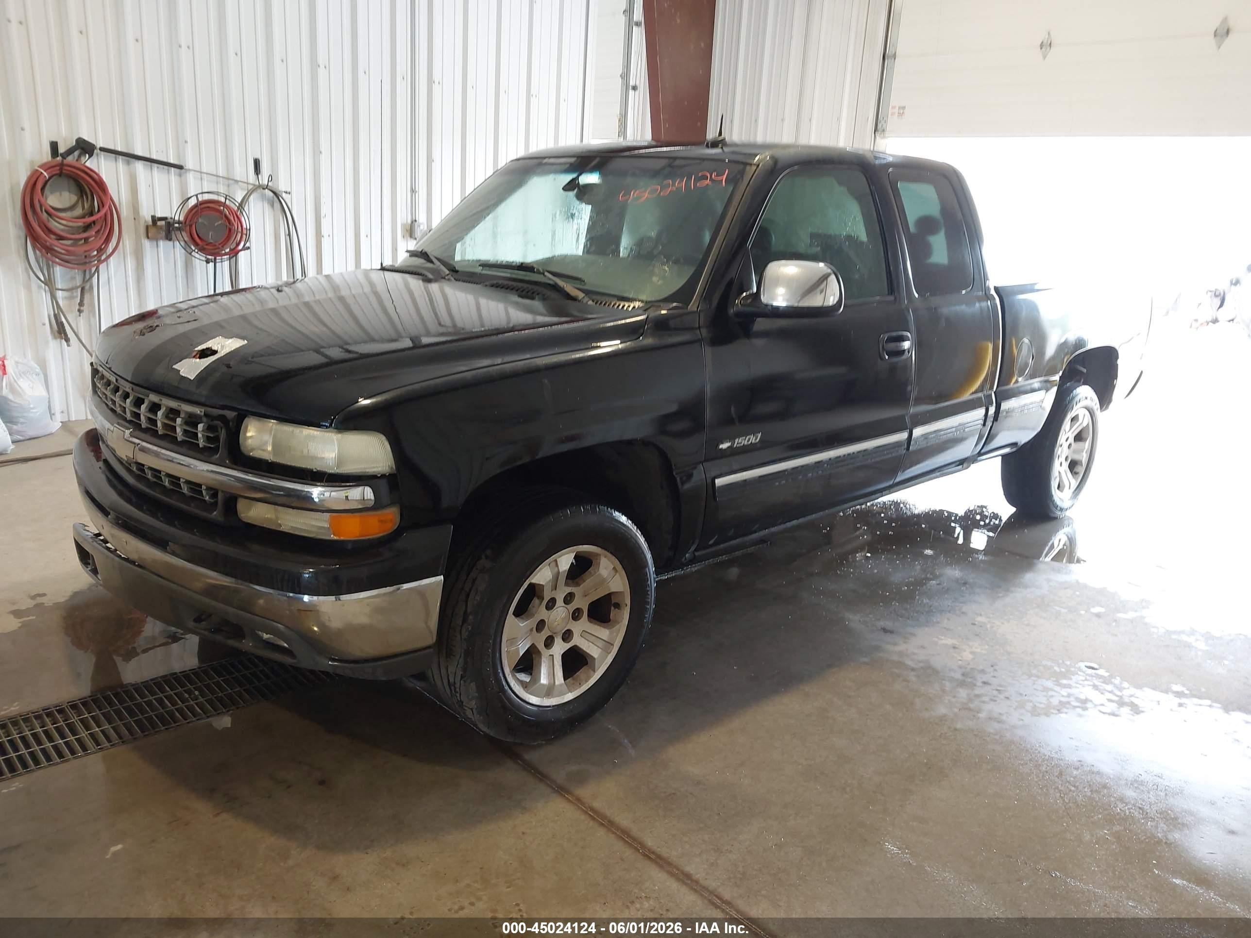 2002 Chevrolet Silverado 1500 Lt Черный vin: 1GCEK19T42Z332346