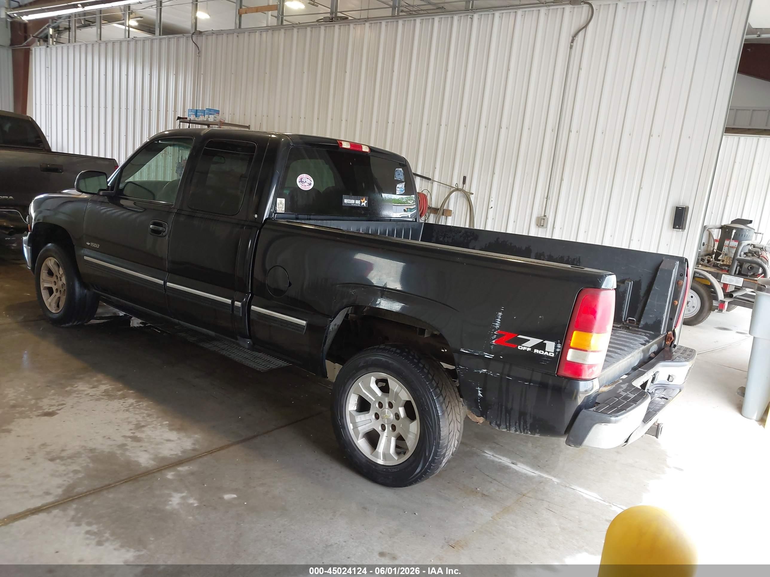 2002 Chevrolet Silverado 1500 Lt Черный vin: 1GCEK19T42Z332346