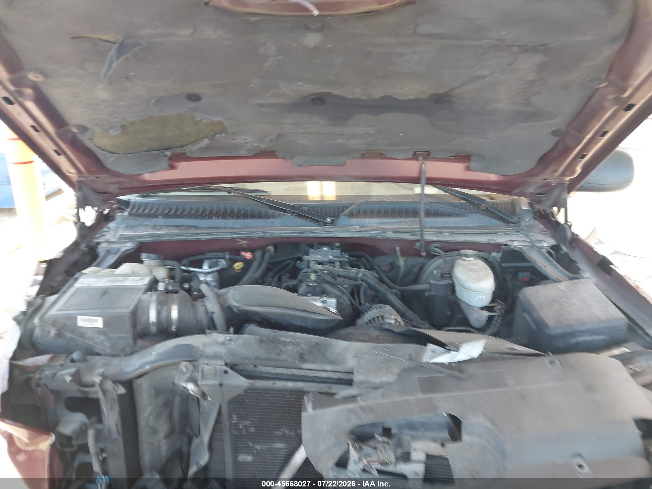 2003 Chevrolet Silverado 1500 Ls Maroon vin: 1GCEK19T43E130891