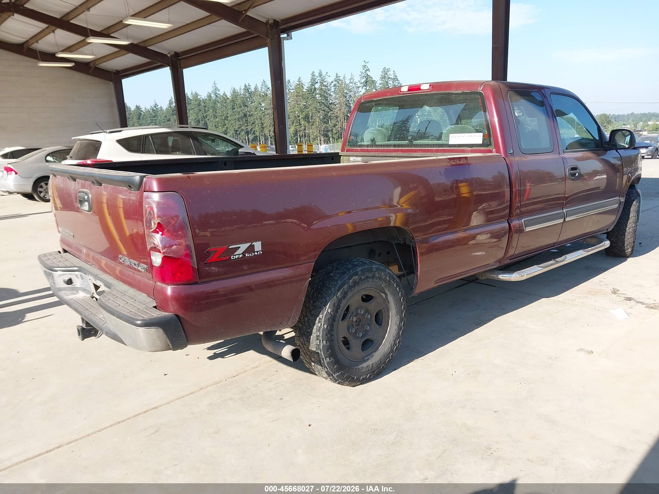 2003 Chevrolet Silverado 1500 Ls Maroon vin: 1GCEK19T43E130891