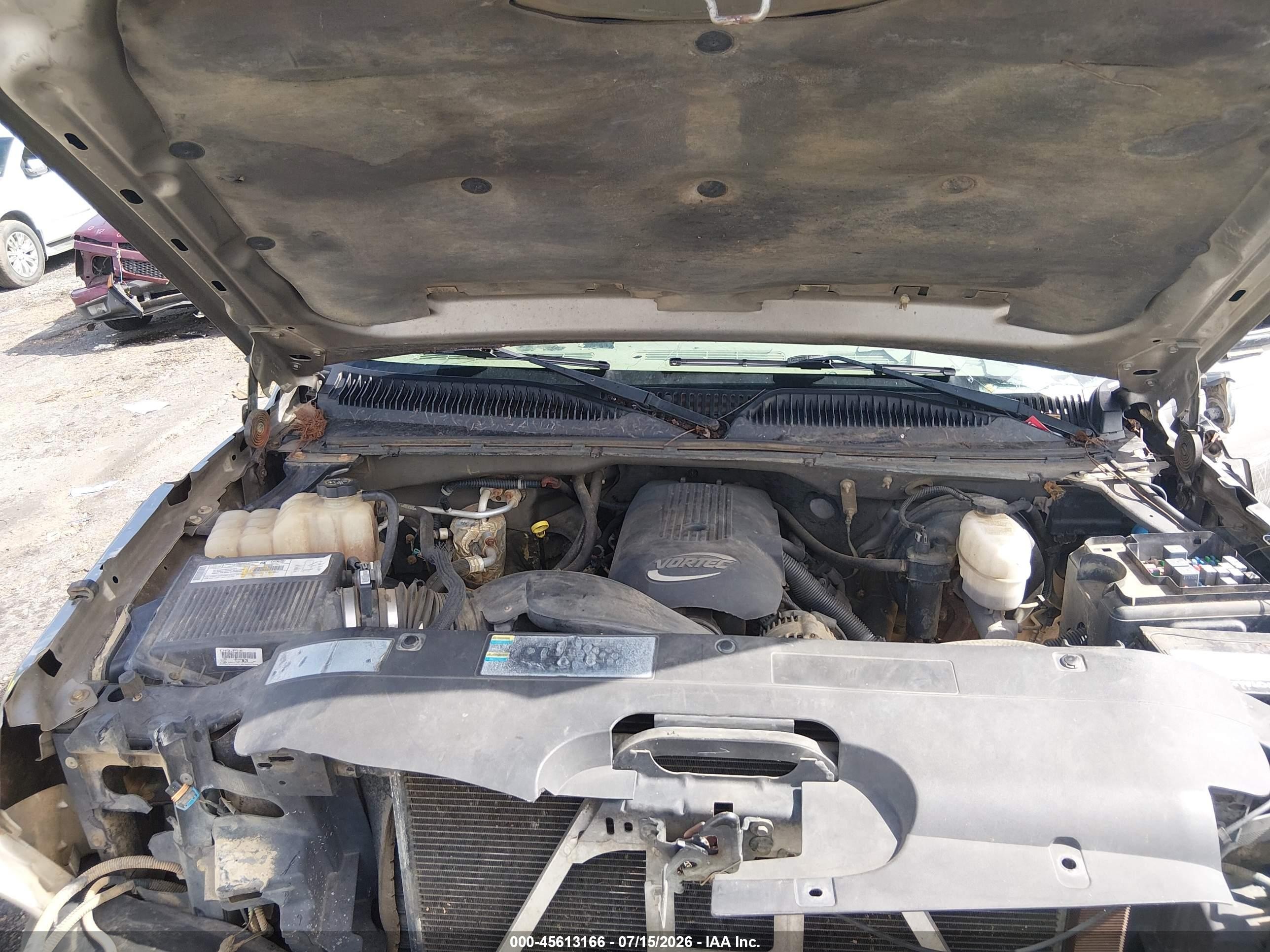 2003 Chevrolet Silverado 1500 Ls Gray vin: 1GCEK19T43E144175
