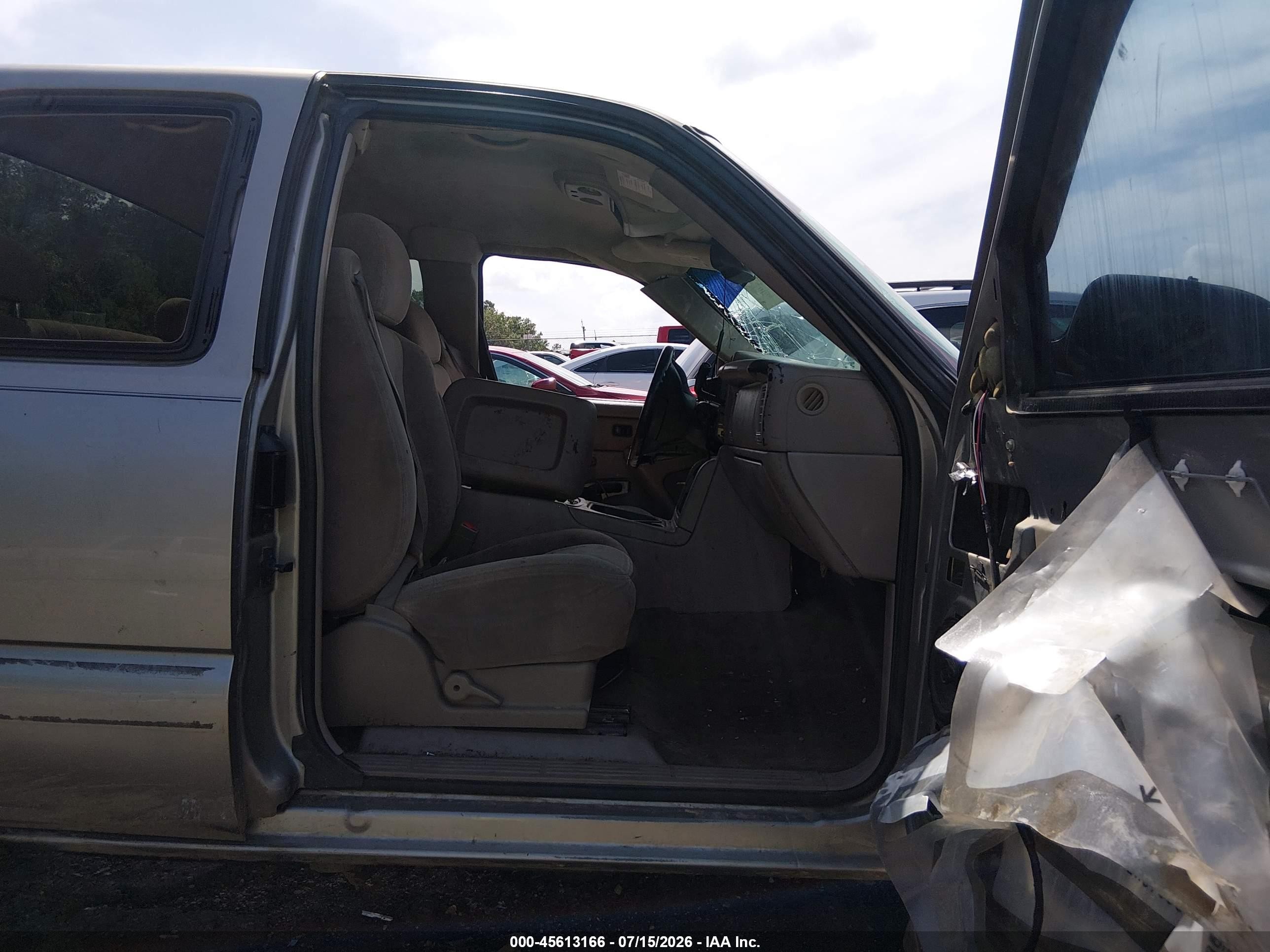 2003 Chevrolet Silverado 1500 Ls Gray vin: 1GCEK19T43E144175
