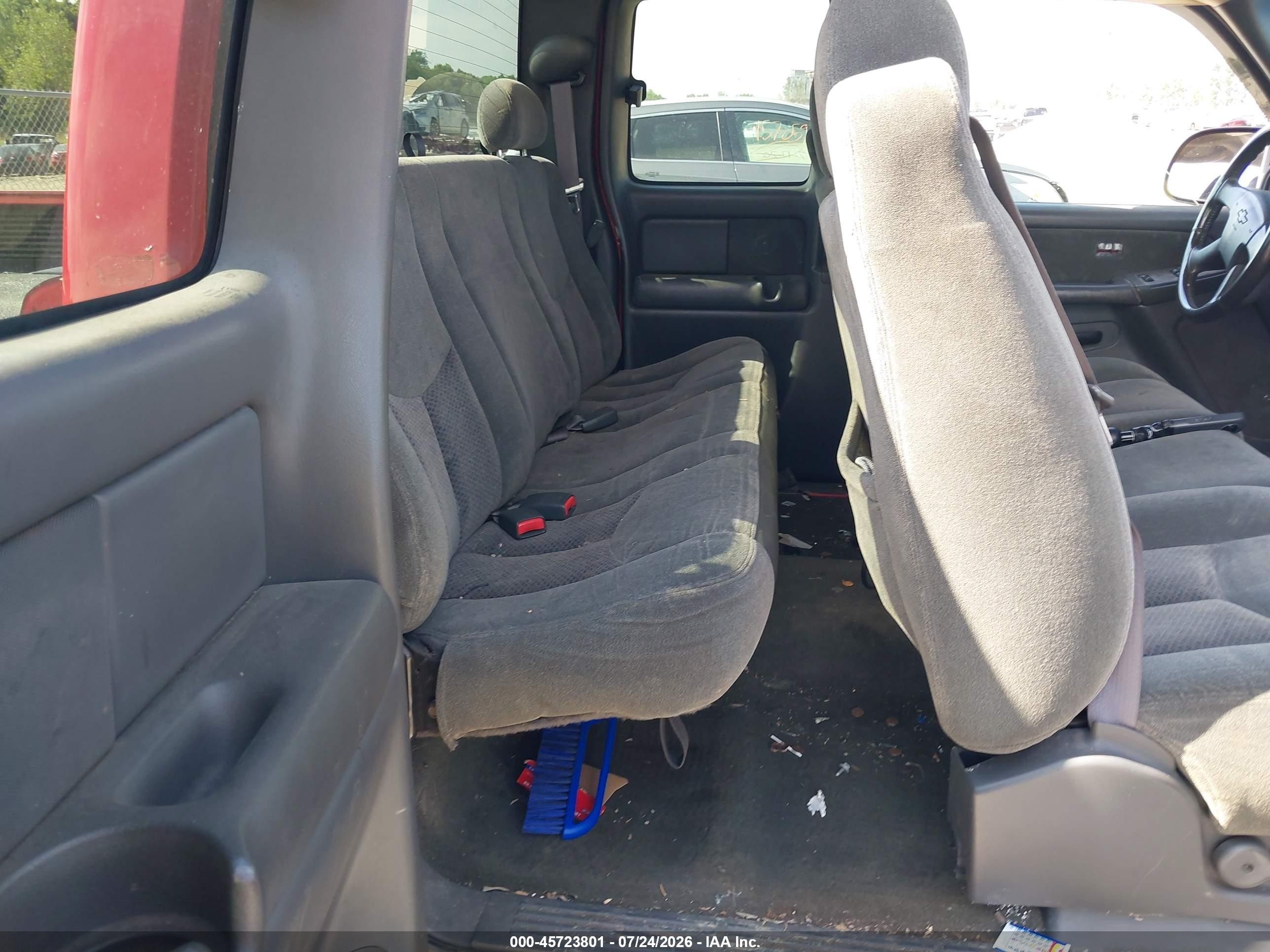 2003 Chevrolet Silverado 1500 Ls Красный vin: 1GCEK19T43E203323
