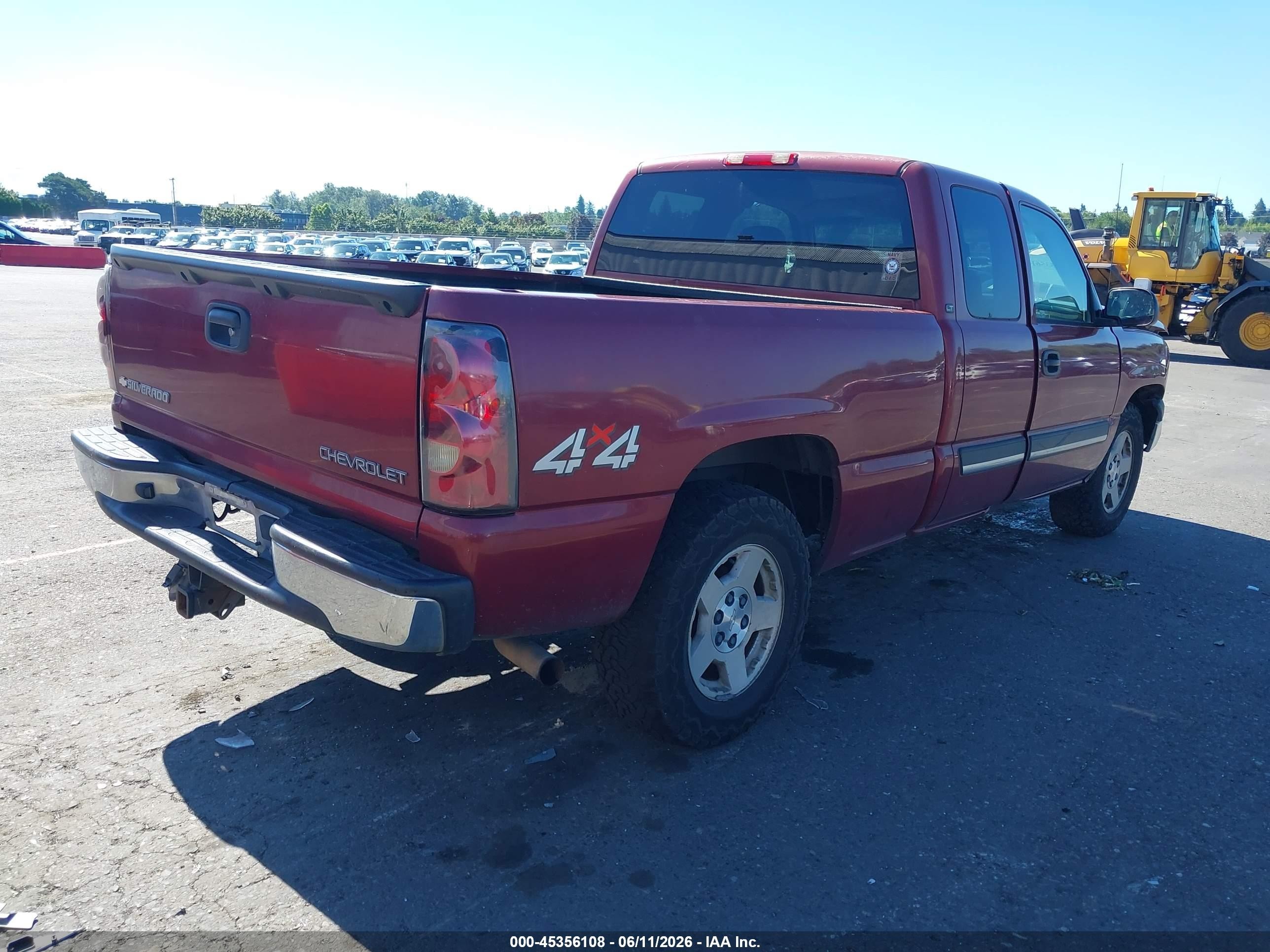 2004 Chevrolet Silverado 1500 Lt Burgundy vin: 1GCEK19T44E328548
