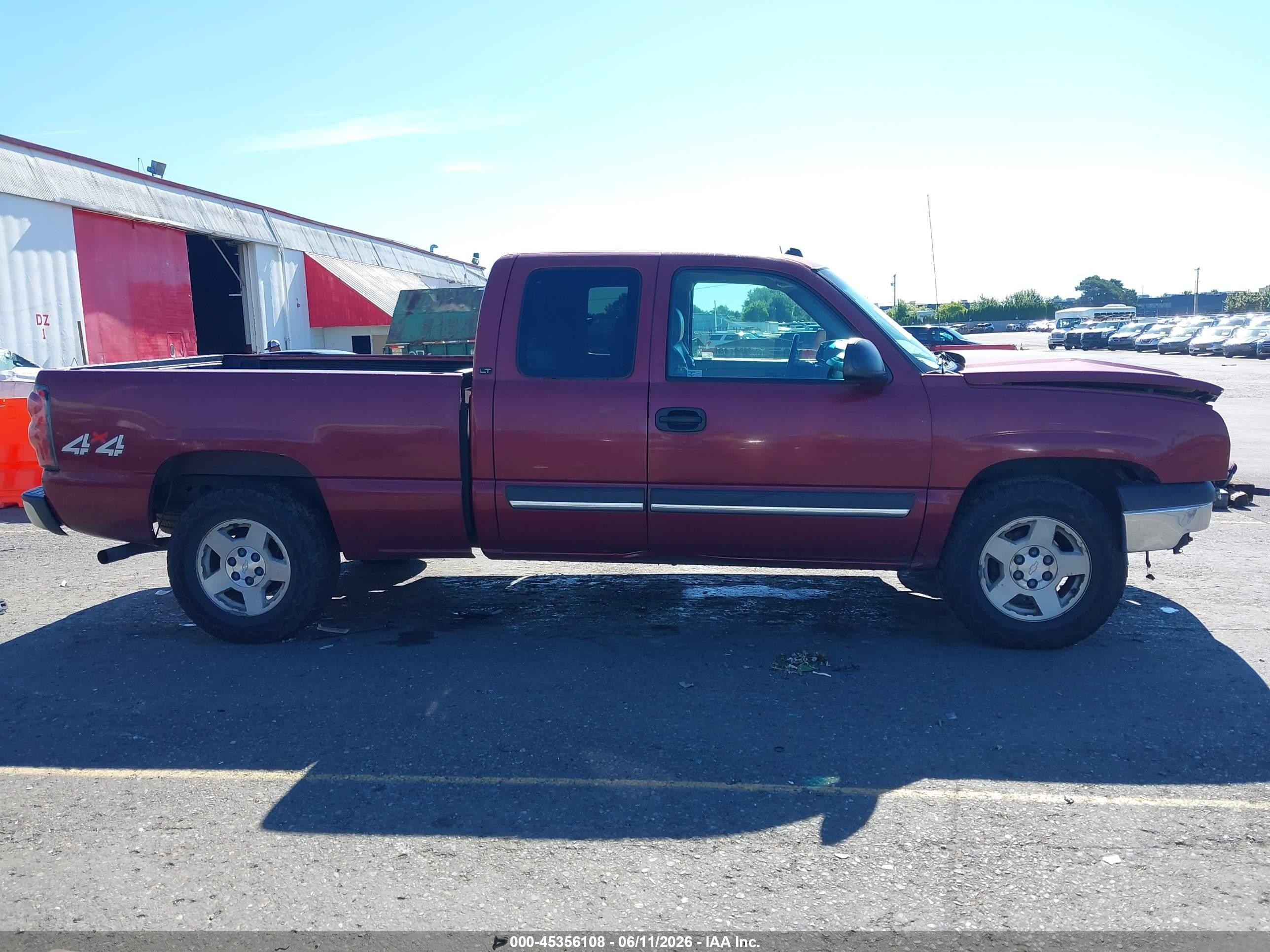 2004 Chevrolet Silverado 1500 Lt Burgundy vin: 1GCEK19T44E328548