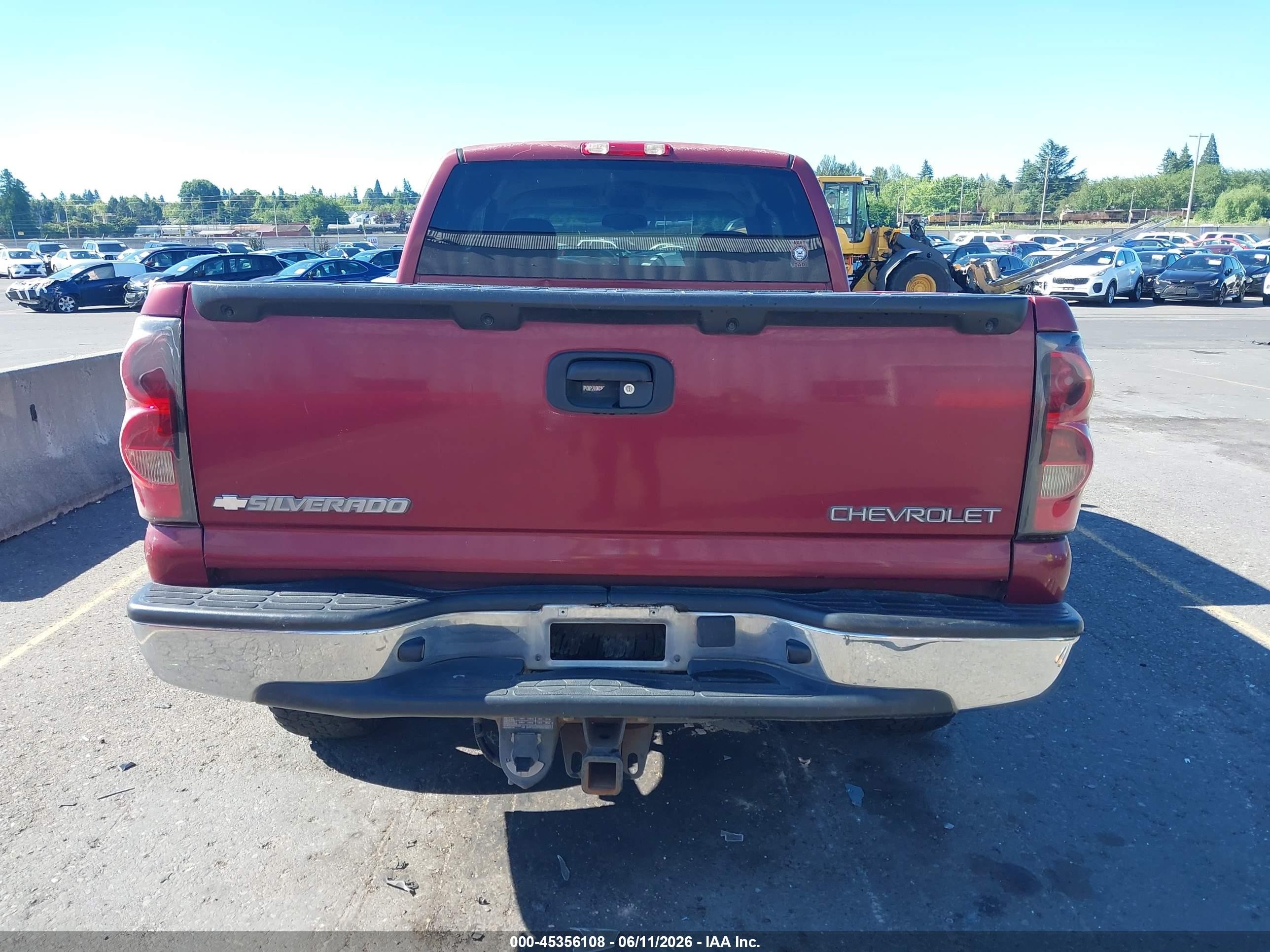 2004 Chevrolet Silverado 1500 Lt Burgundy vin: 1GCEK19T44E328548