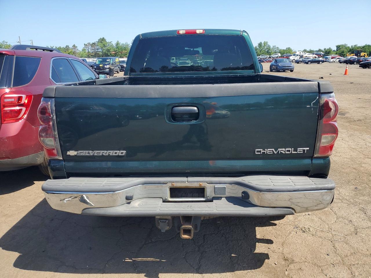 2004 Chevrolet Silverado K1500 Зеленый vin: 1GCEK19T44Z244707