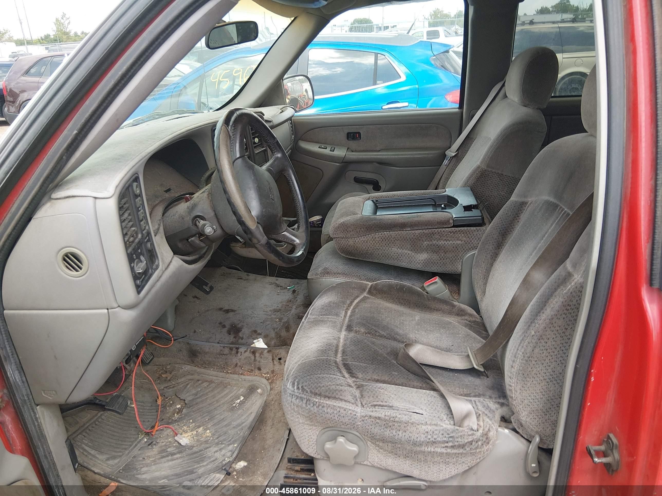 1999 Chevrolet Silverado 1500 Ls Red vin: 1GCEK19T4XE205417
