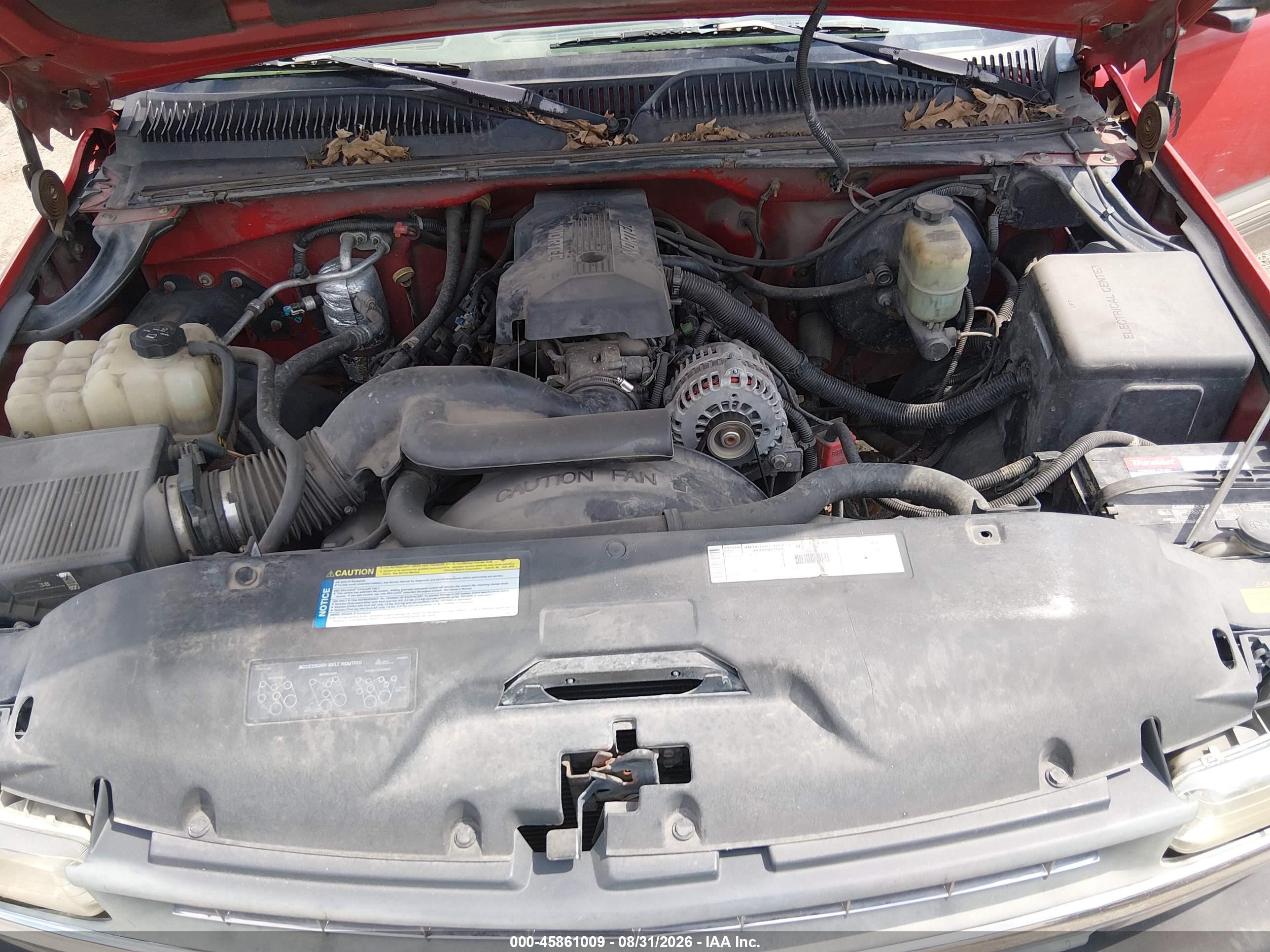 1999 Chevrolet Silverado 1500 Ls Red vin: 1GCEK19T4XE205417