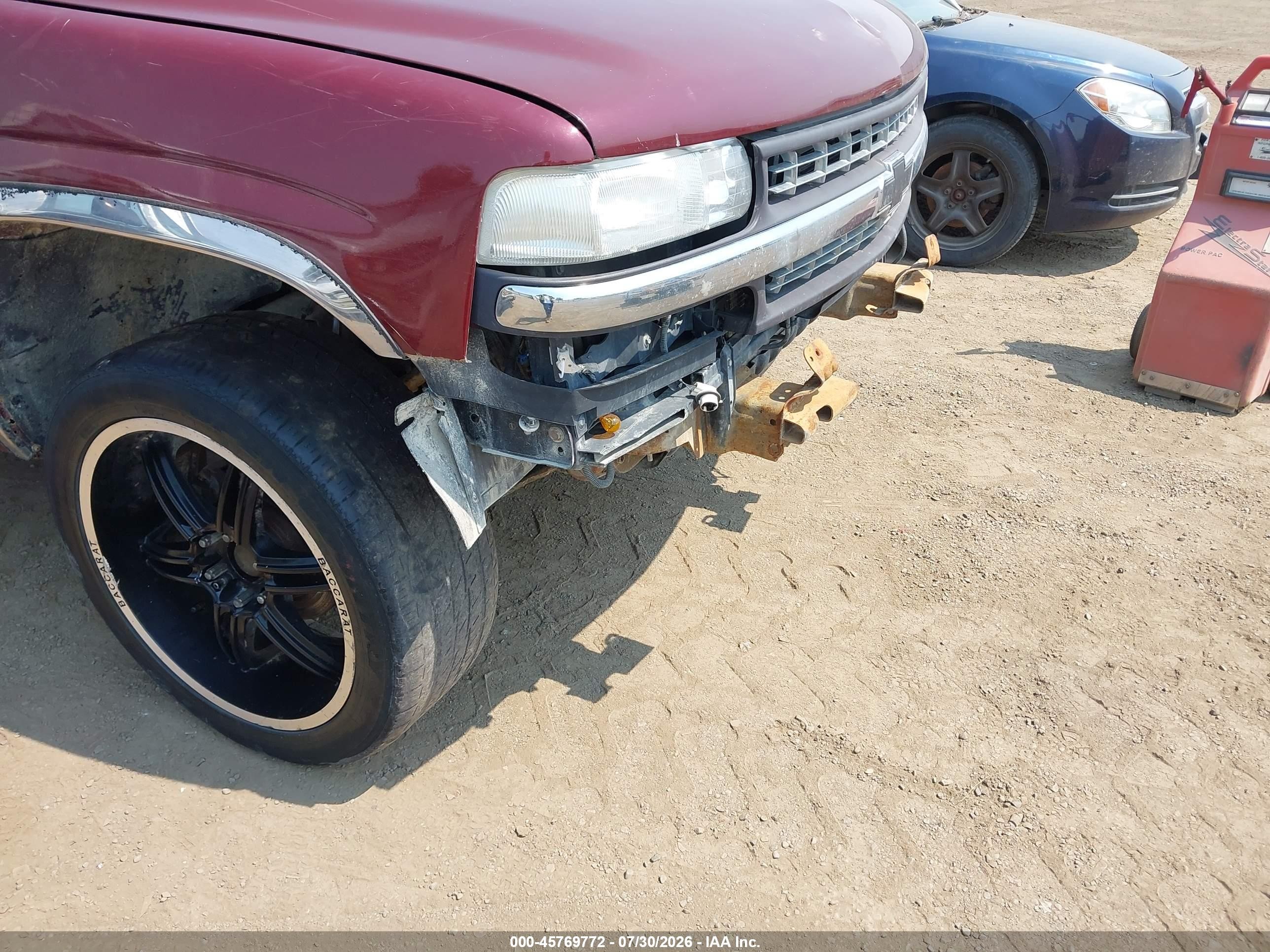1999 Chevrolet Silverado 1500 Ls/lt Темно-бордовый vin: 1GCEK19T4XZ209928