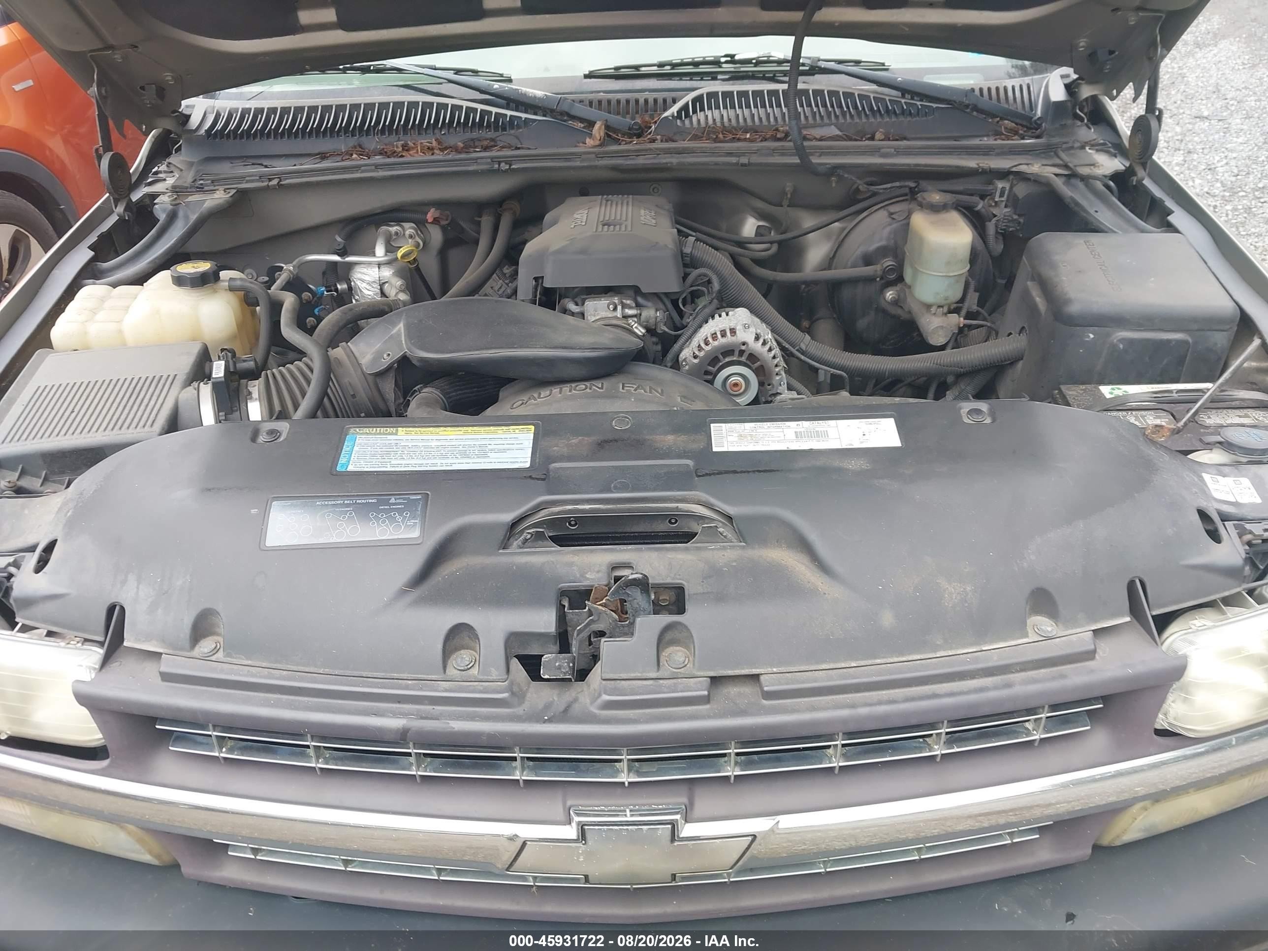 2000 Chevrolet Silverado 1500 Ls Beige vin: 1GCEK19T4YE221571