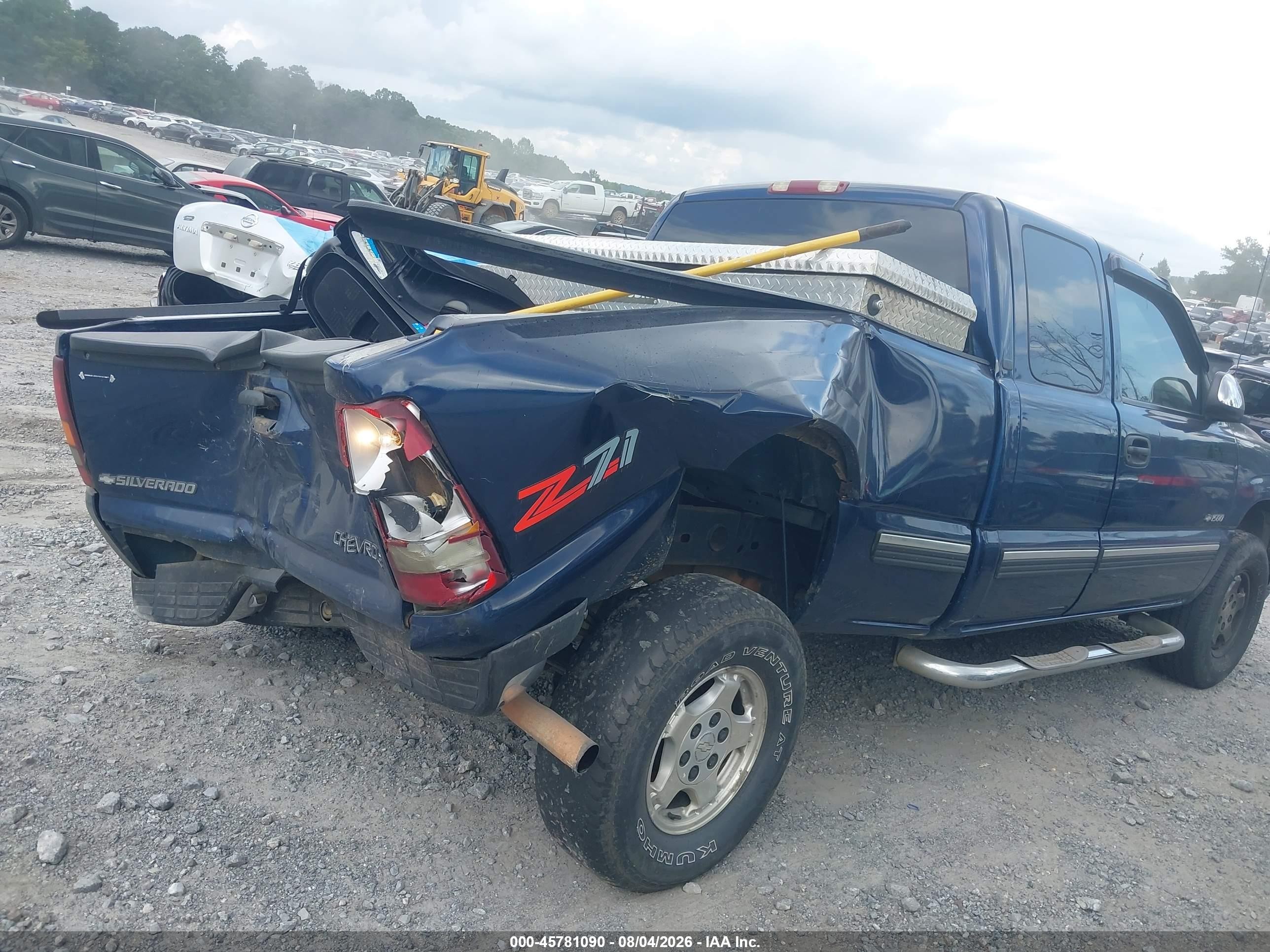 2000 Chevrolet Silverado 1500 Lt Синий vin: 1GCEK19T4YZ180528