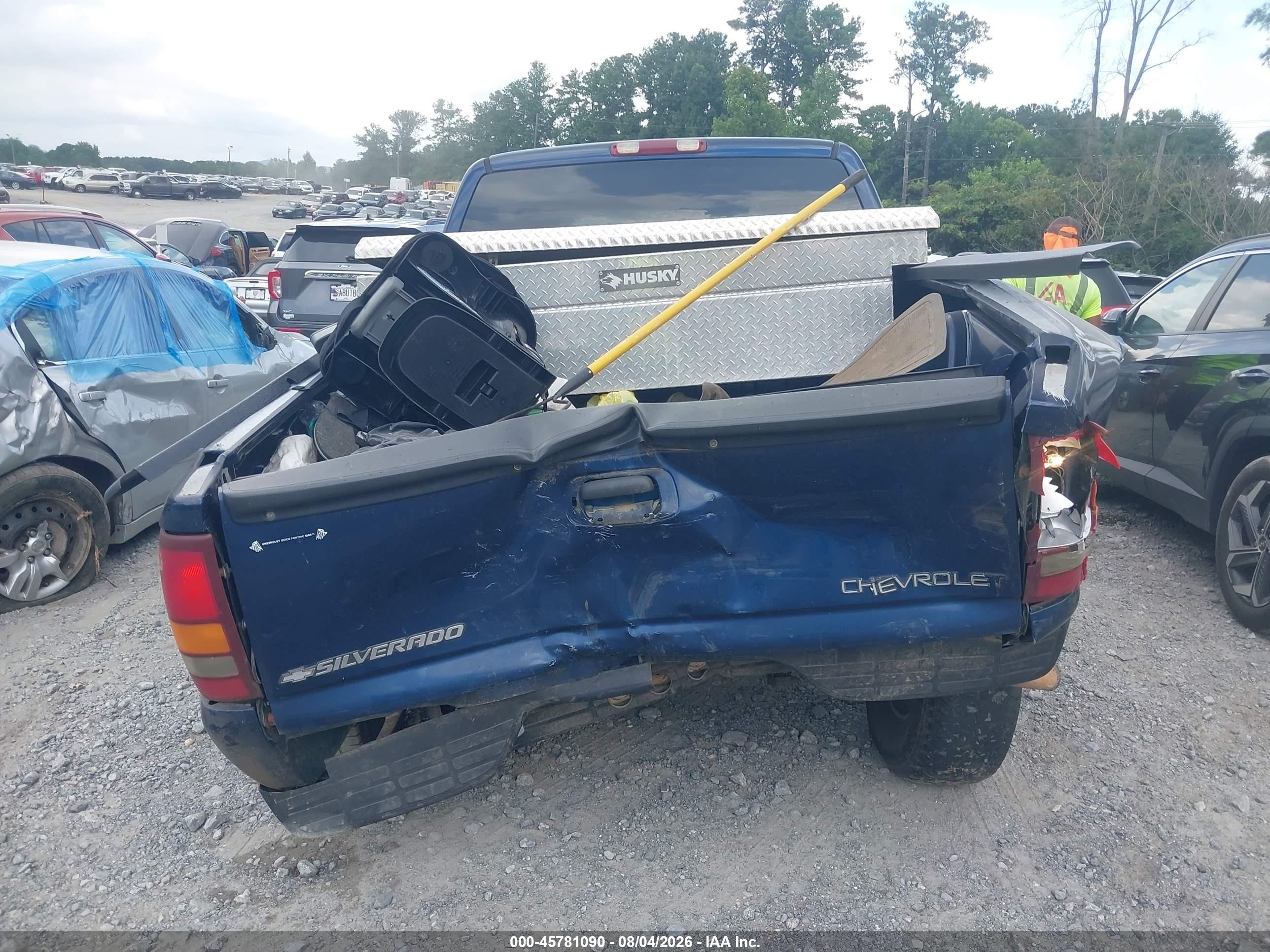 2000 Chevrolet Silverado 1500 Lt Синий vin: 1GCEK19T4YZ180528