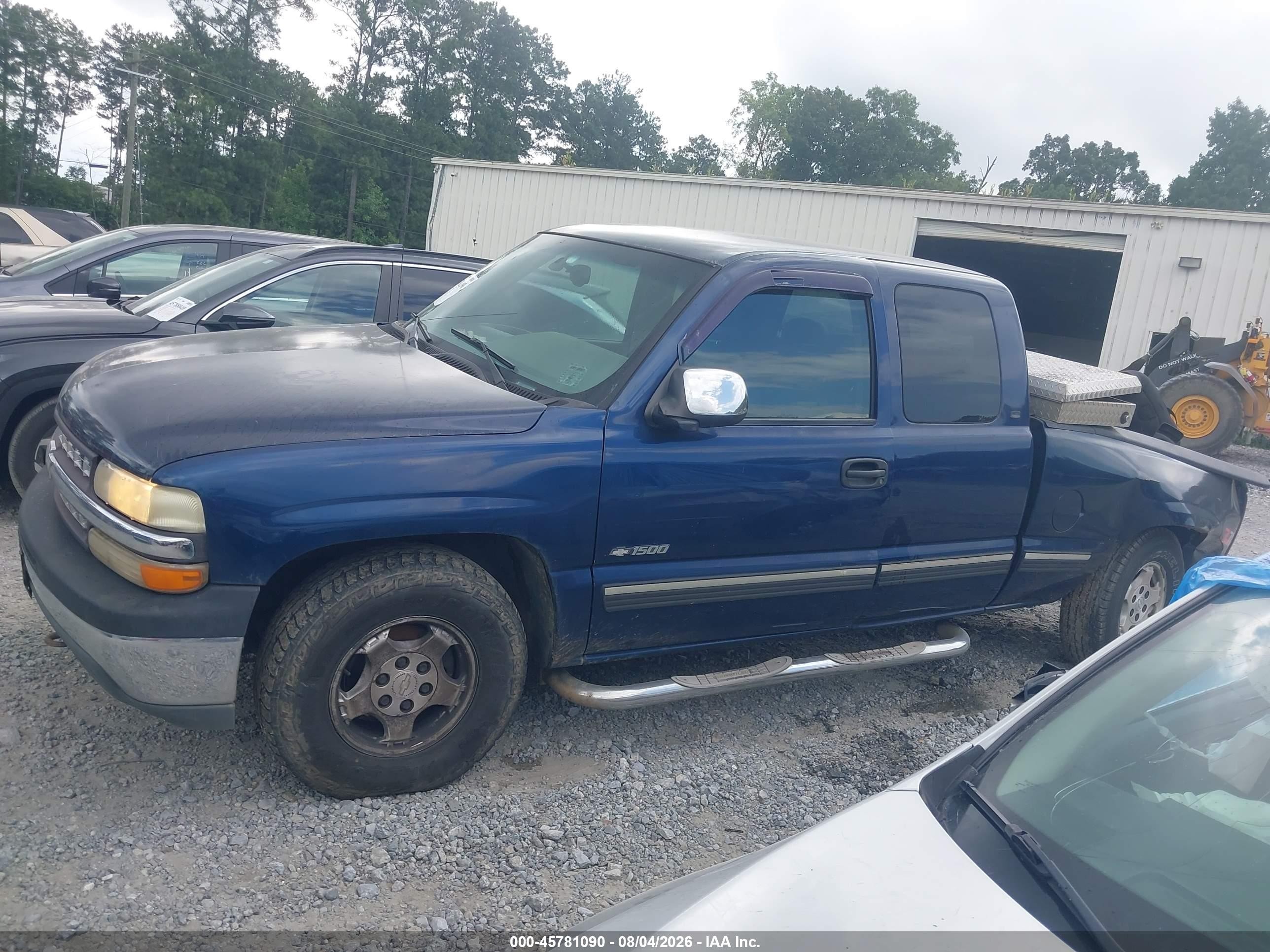 2000 Chevrolet Silverado 1500 Lt Синий vin: 1GCEK19T4YZ180528