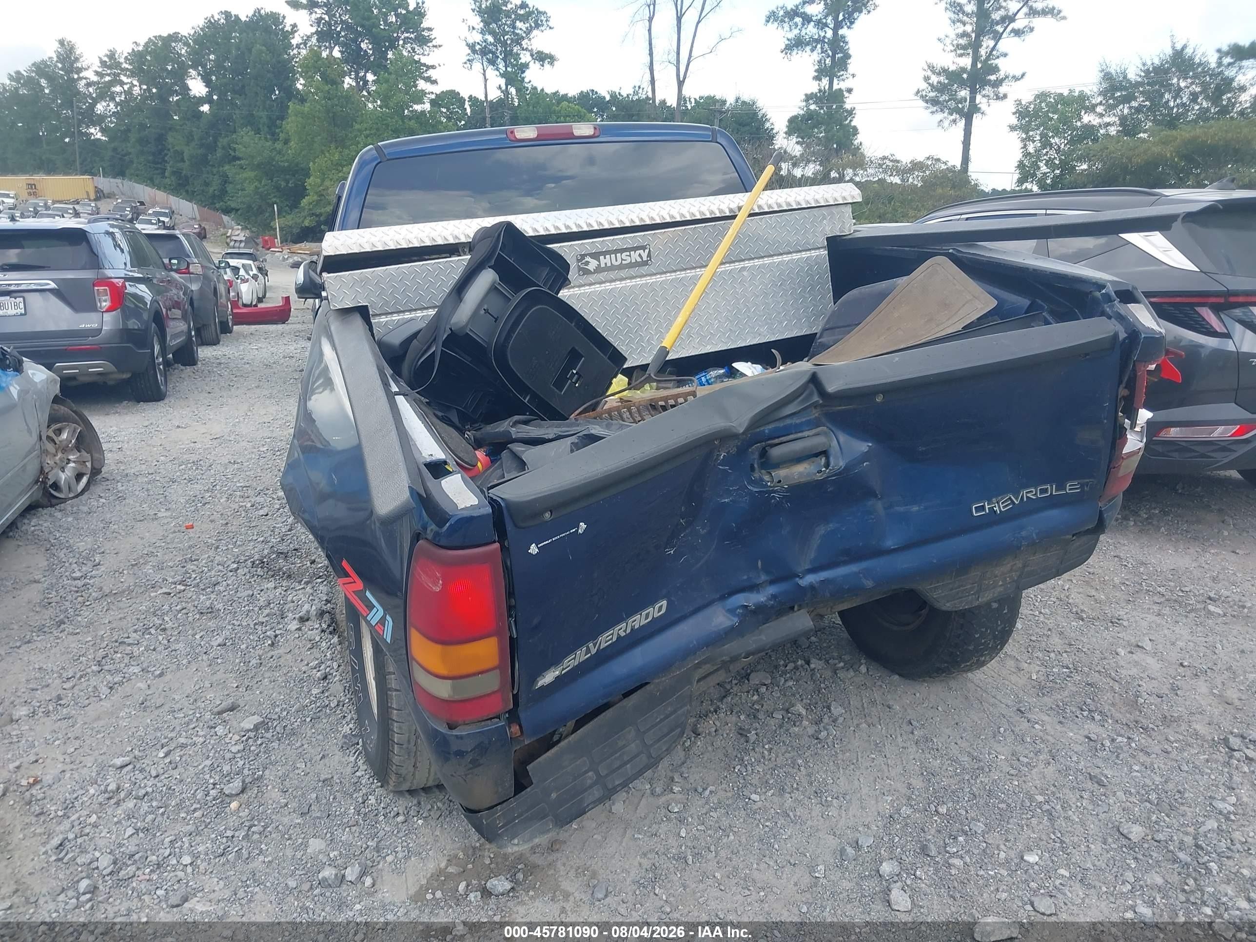 2000 Chevrolet Silverado 1500 Lt Синий vin: 1GCEK19T4YZ180528