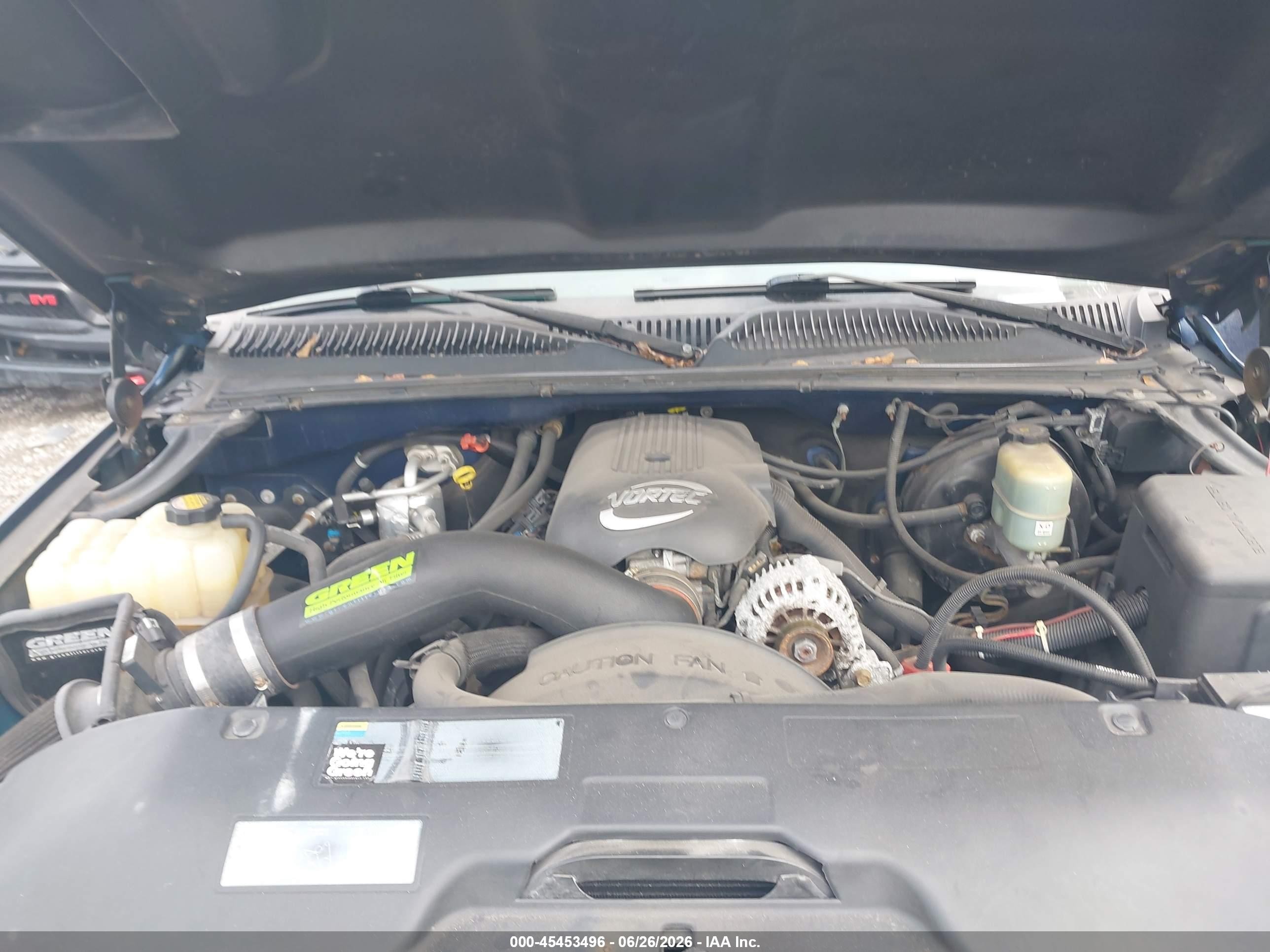 2002 Chevrolet Silverado 1500 Ls Navy vin: 1GCEK19T52Z109457