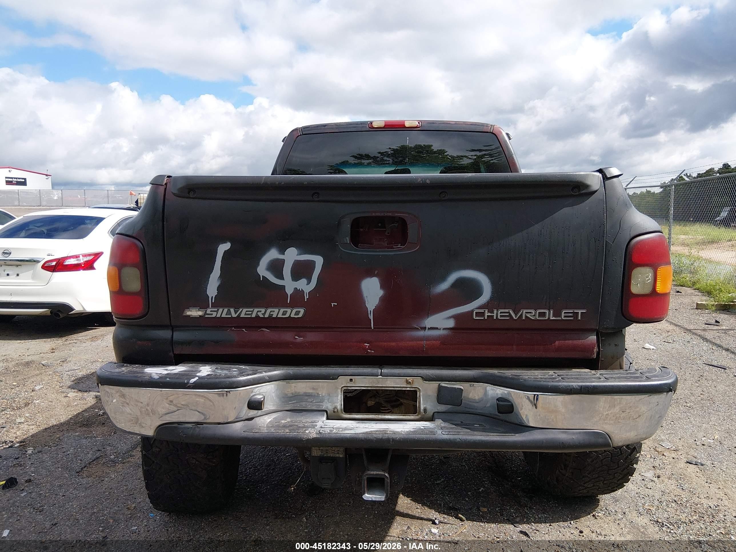 2003 Chevrolet Silverado 1500 Ls Black vin: 1GCEK19T53Z211133
