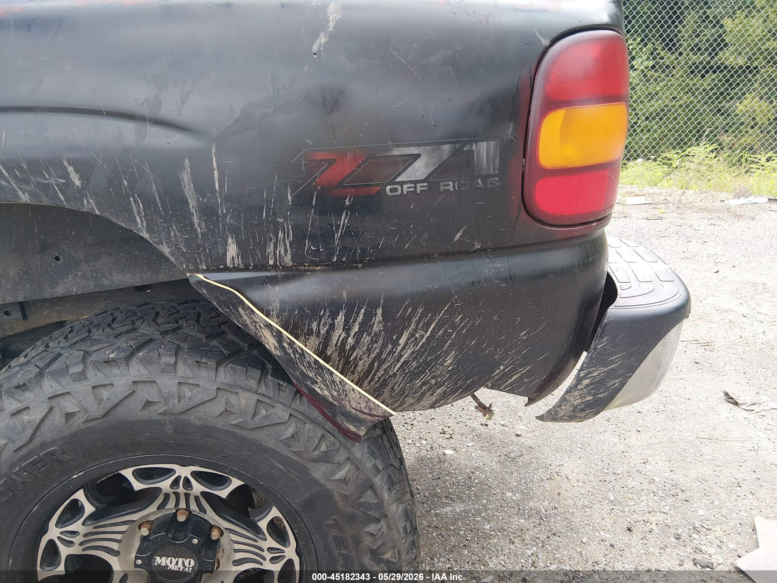 2003 Chevrolet Silverado 1500 Ls Black vin: 1GCEK19T53Z211133