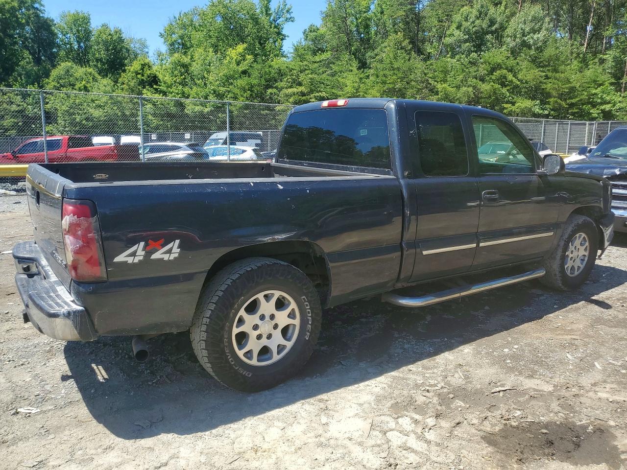 2004 Chevrolet Silverado K1500 Charcoal vin: 1GCEK19T54E278260