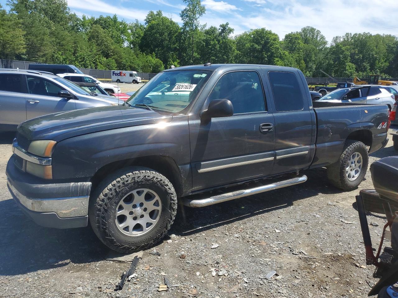 2004 Chevrolet Silverado K1500 Charcoal vin: 1GCEK19T54E278260