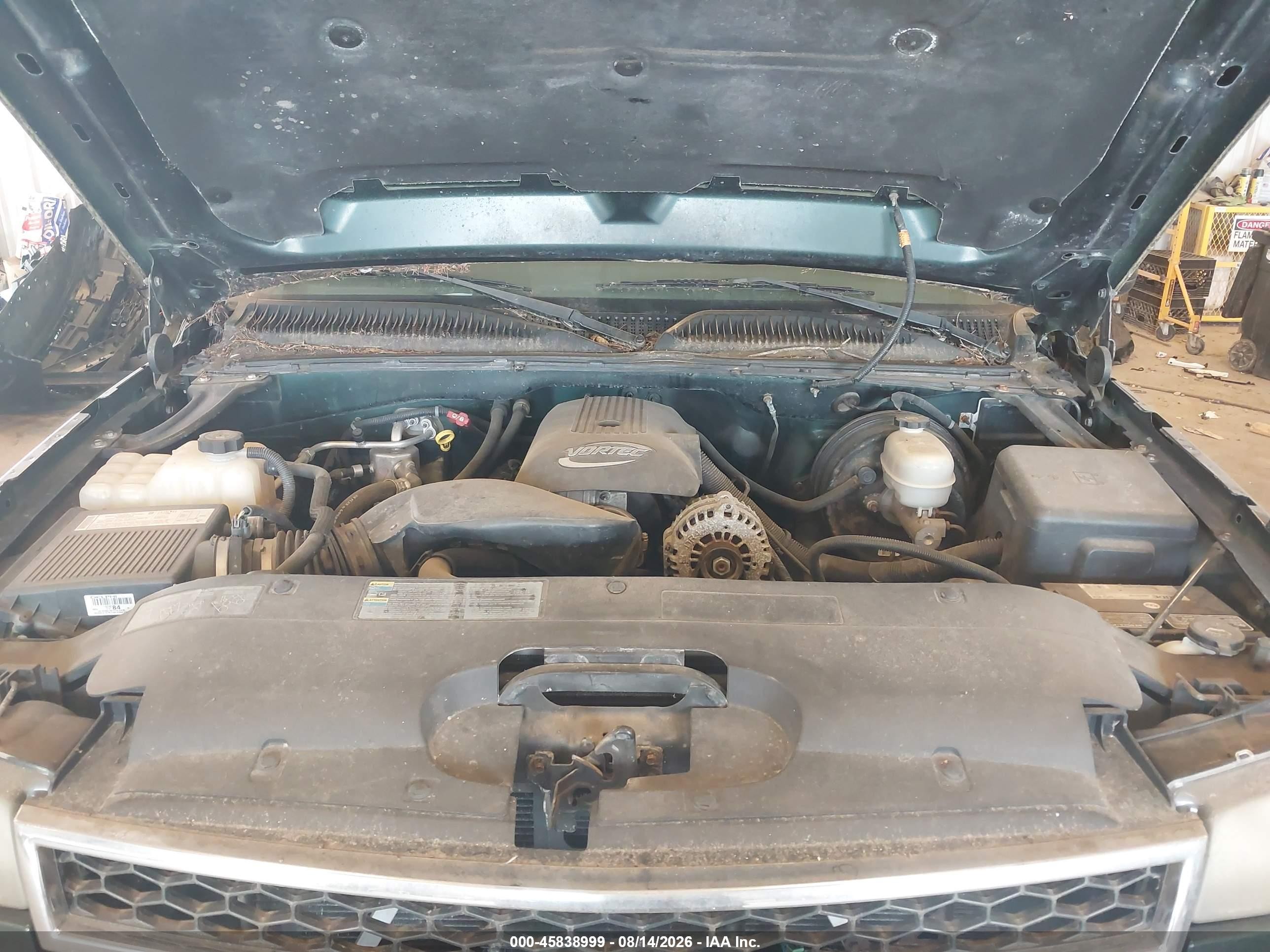2006 Chevrolet Silverado 1500 Lt2 Green vin: 1GCEK19T56Z122635