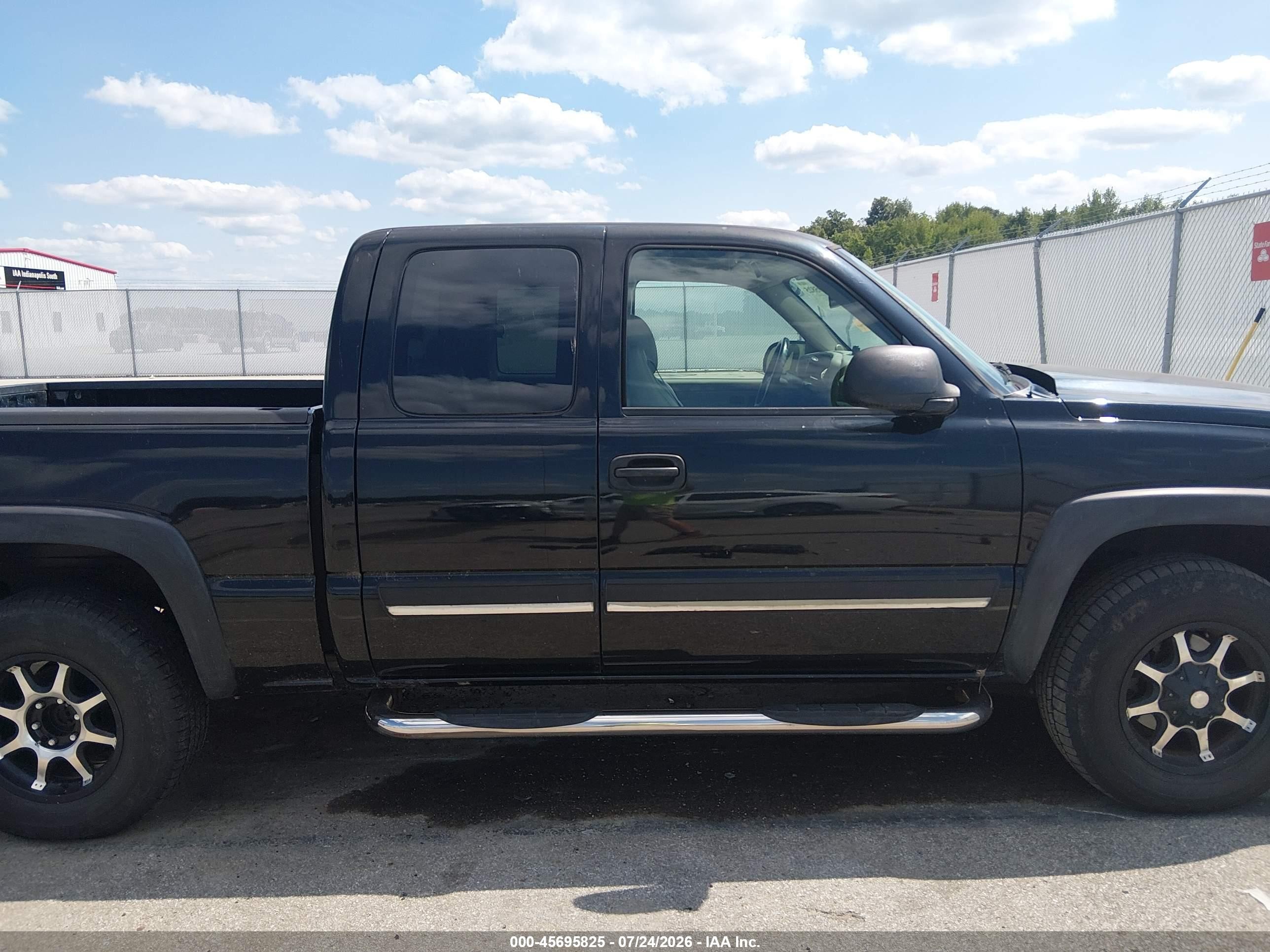 2006 Chevrolet Silverado 1500 Lt3 Black vin: 1GCEK19T56Z148104