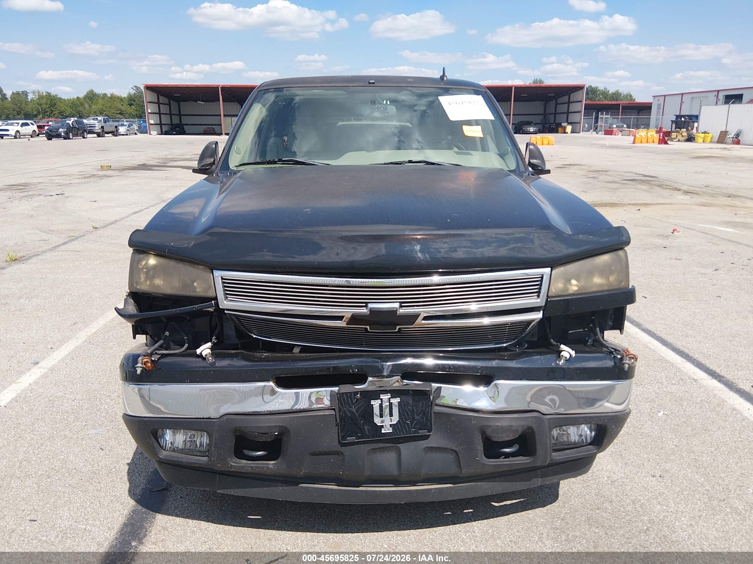 2006 Chevrolet Silverado 1500 Lt3 Black vin: 1GCEK19T56Z148104