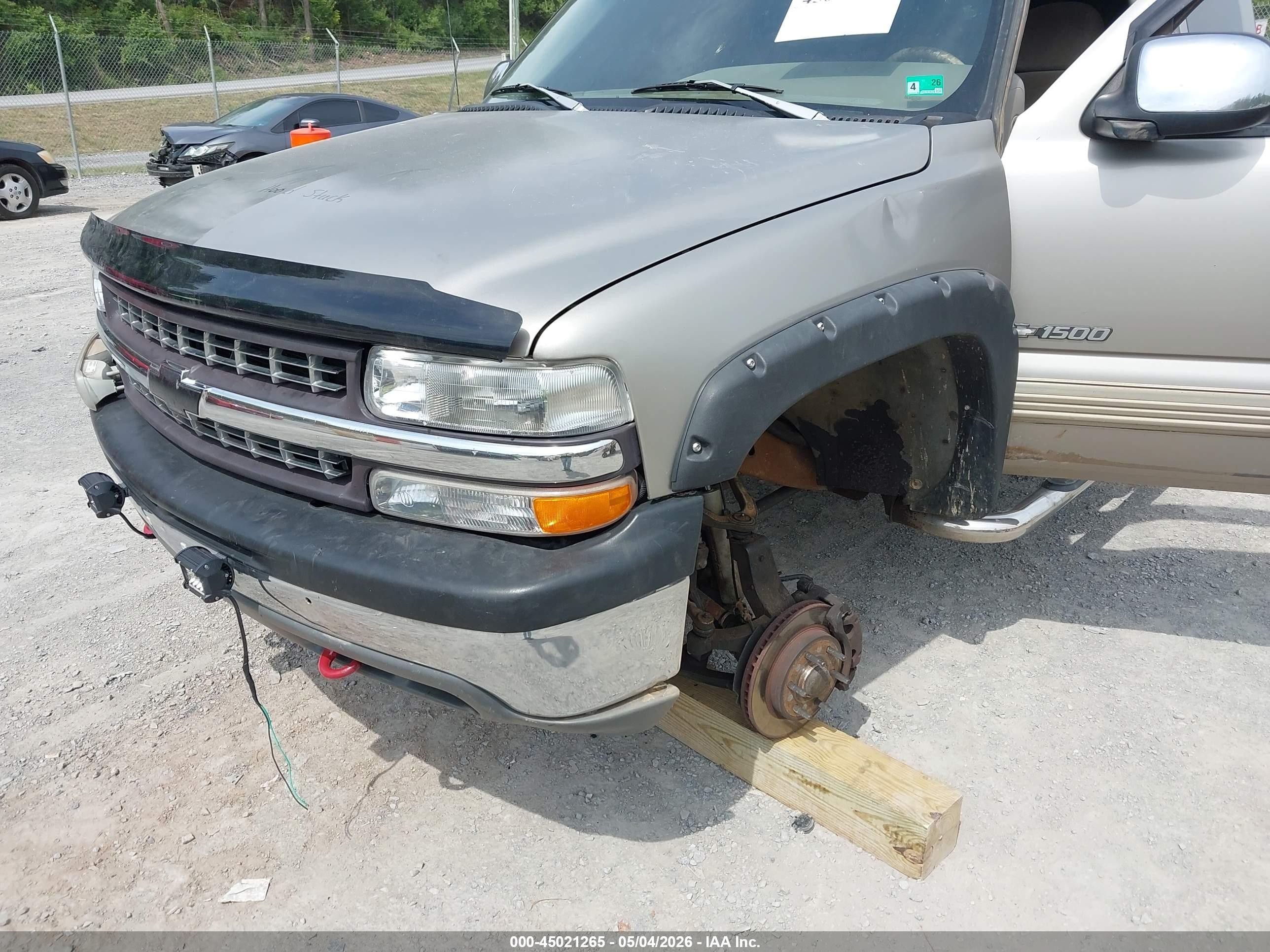 1999 Chevrolet Silverado 1500 Ls Серебряный vin: 1GCEK19T5XE126032
