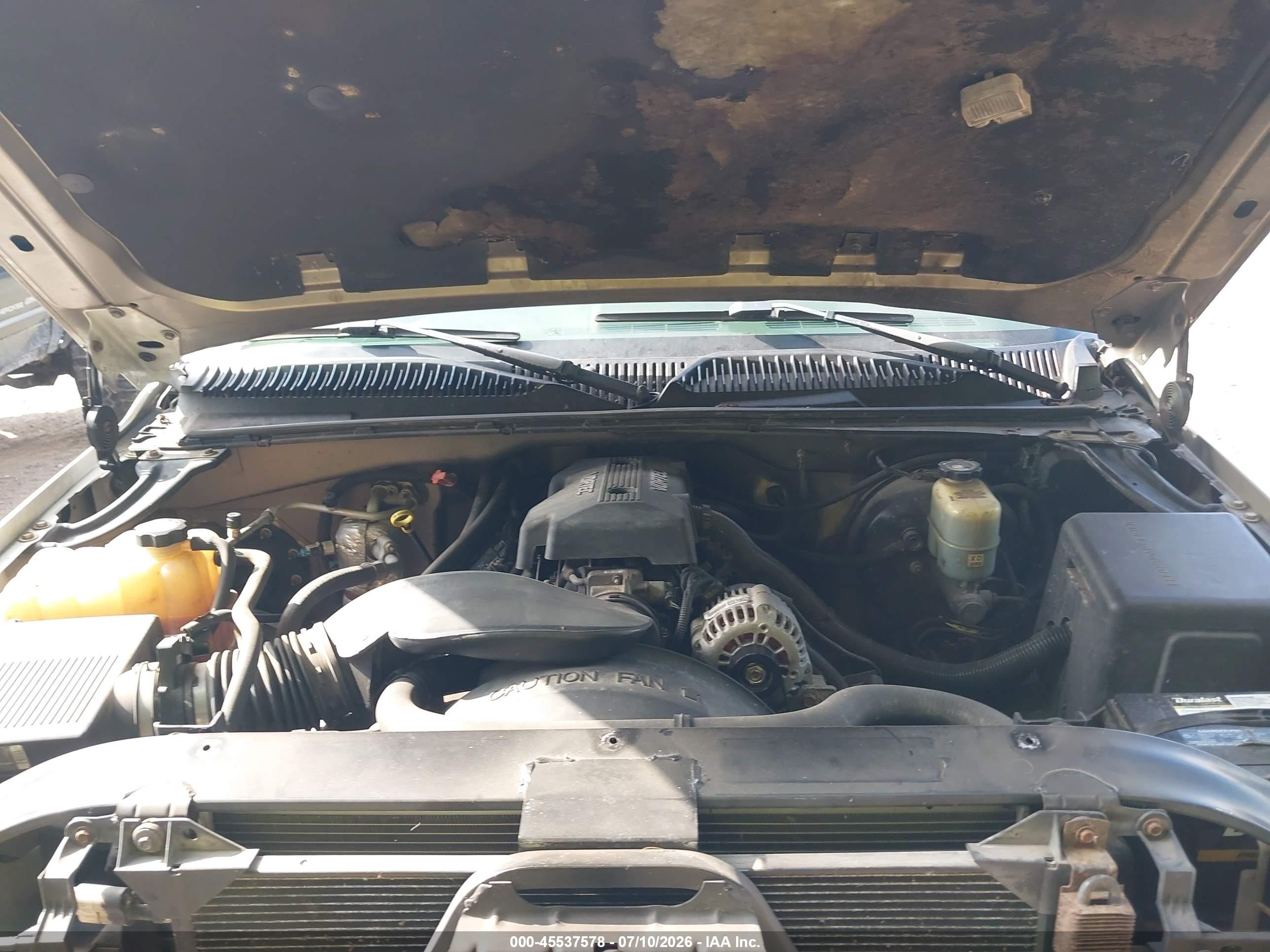 2000 Chevrolet Silverado 1500 Lt Silver vin: 1GCEK19T5YE232658
