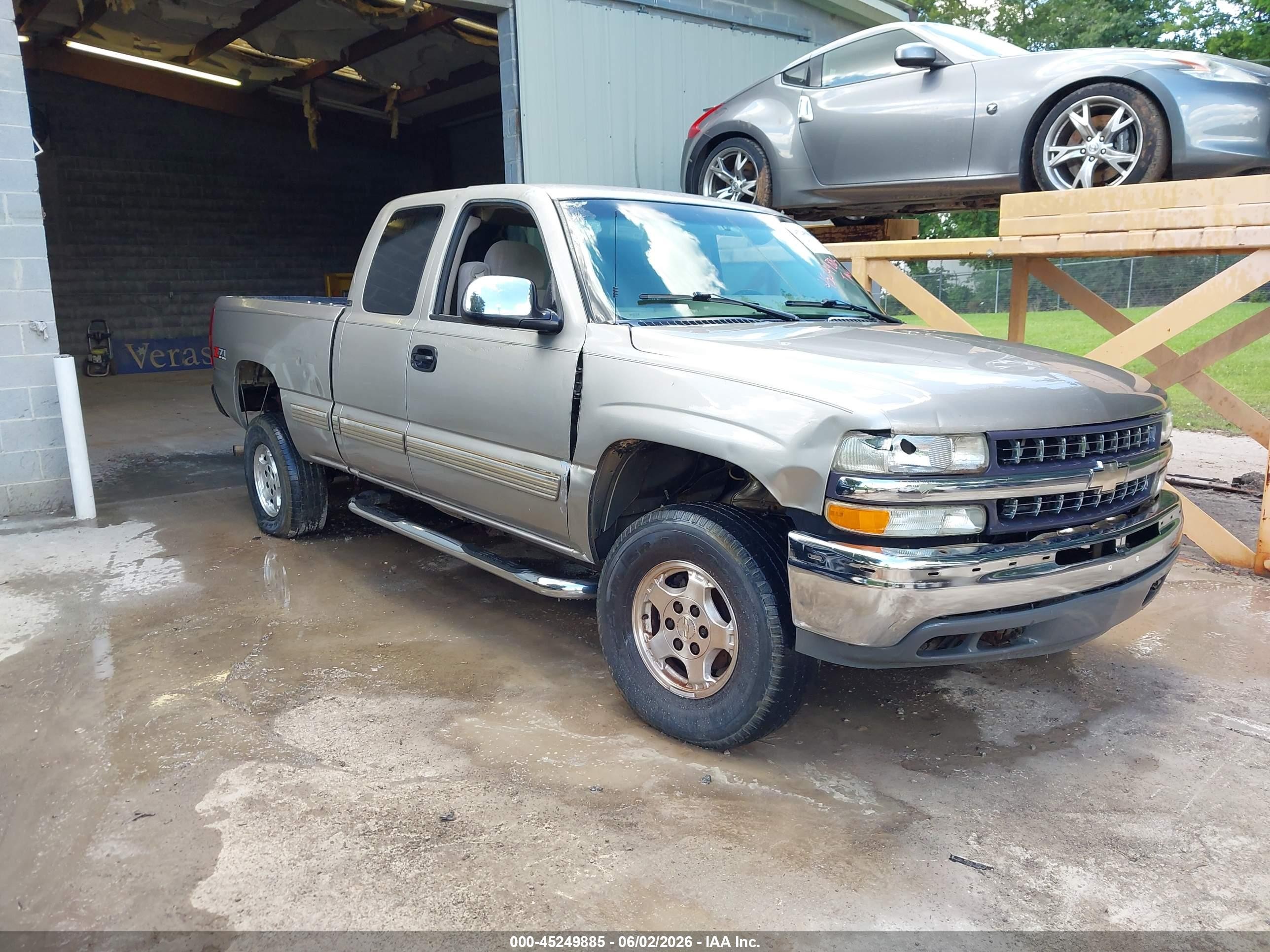 2002 Chevrolet Silverado 1500 Ls Желто-коричневый vin: 1GCEK19T62E189150