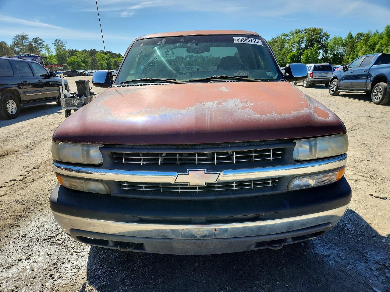 2002 Chevrolet Silverado K1500 Бордовый vin: 1GCEK19T62Z189352