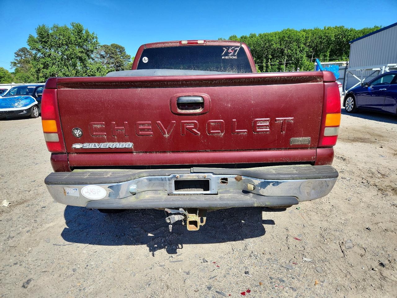 2002 Chevrolet Silverado K1500 Бордовый vin: 1GCEK19T62Z189352