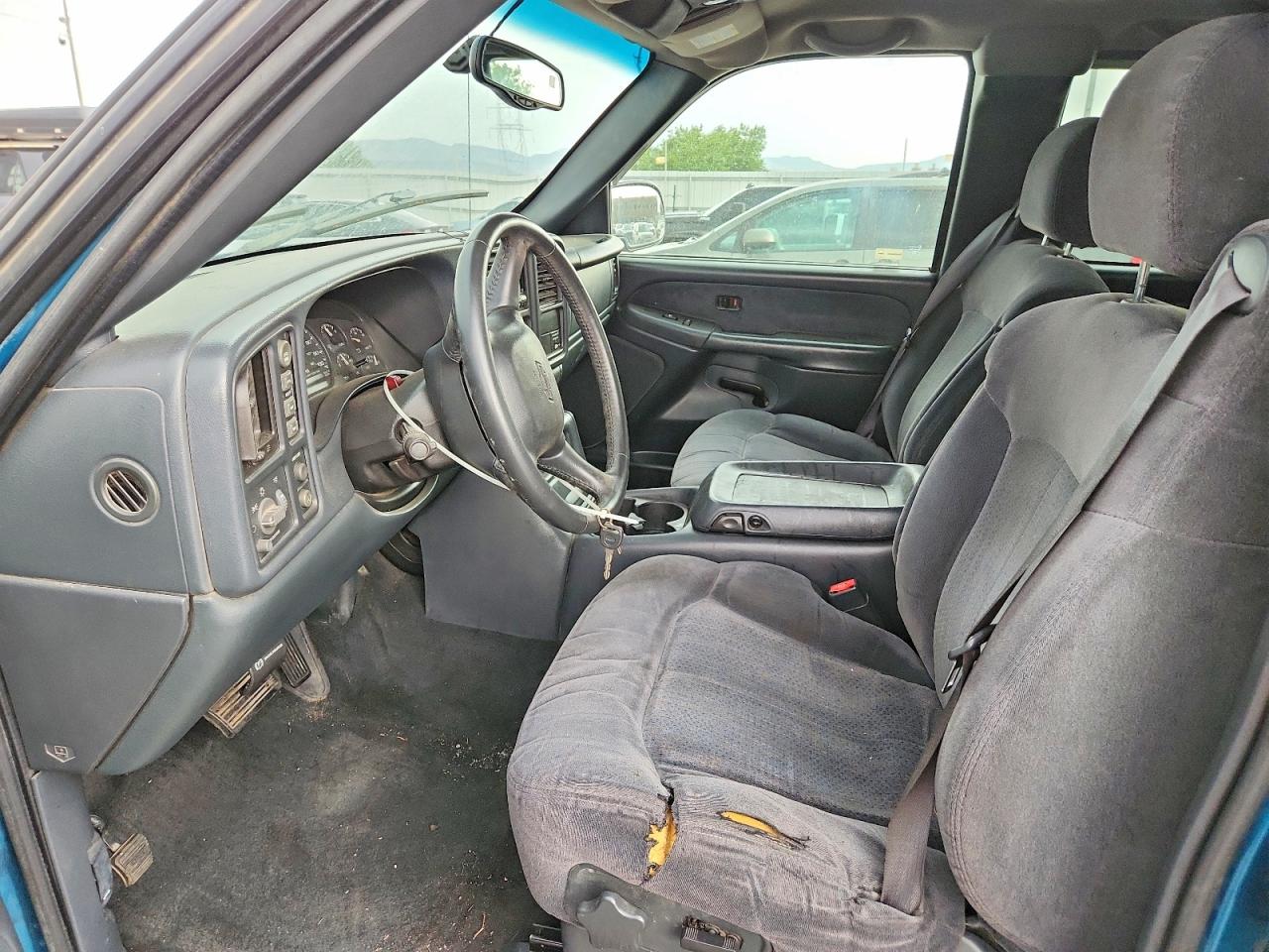 2002 Chevrolet Silverado K1500 Green vin: 1GCEK19T62Z258654