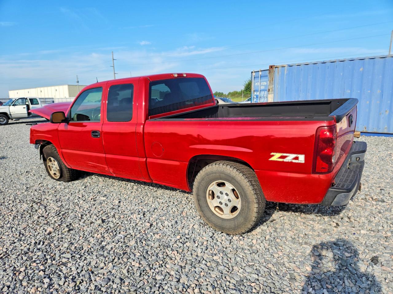 2003 Chevrolet Silverado K1500 Red vin: 1GCEK19T63E300345