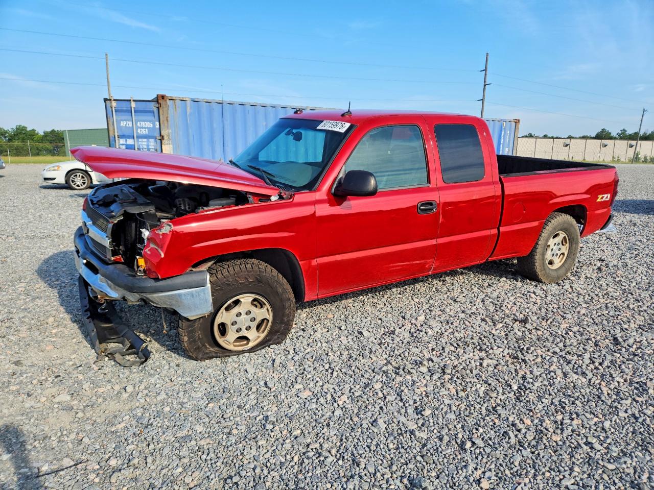2003 Chevrolet Silverado K1500 Red vin: 1GCEK19T63E300345