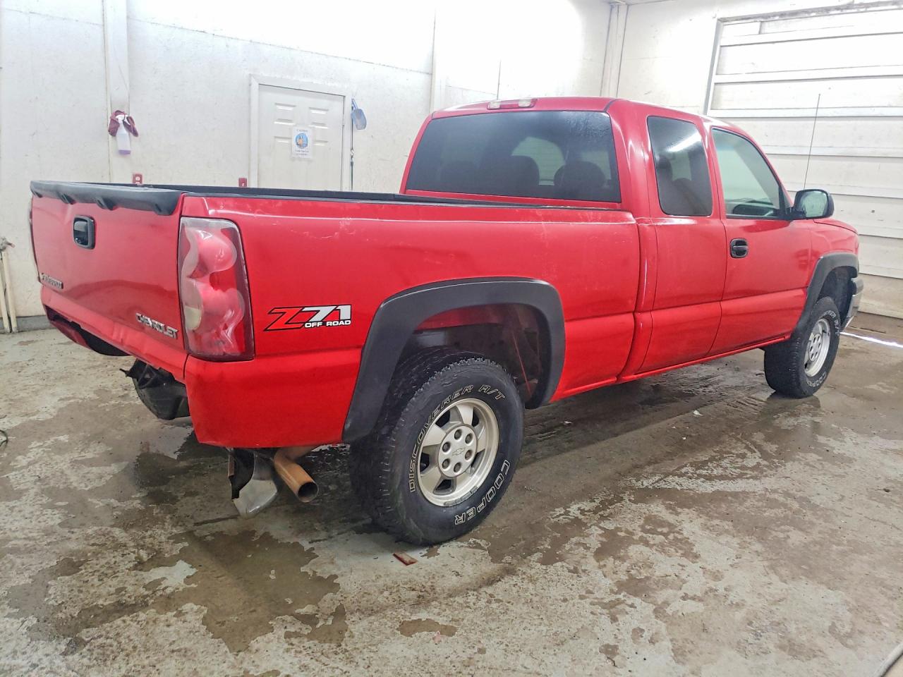 2003 Chevrolet Silverado K1500 Red vin: 1GCEK19T63E300426