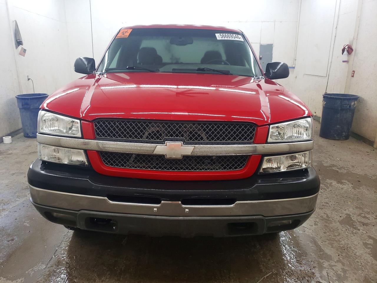 2003 Chevrolet Silverado K1500 Red vin: 1GCEK19T63E300426