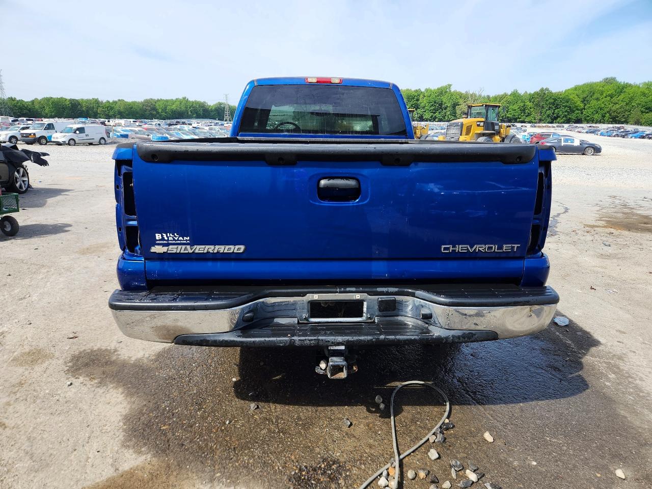 2004 Chevrolet Silverado K1500 Blue vin: 1GCEK19T64E126603