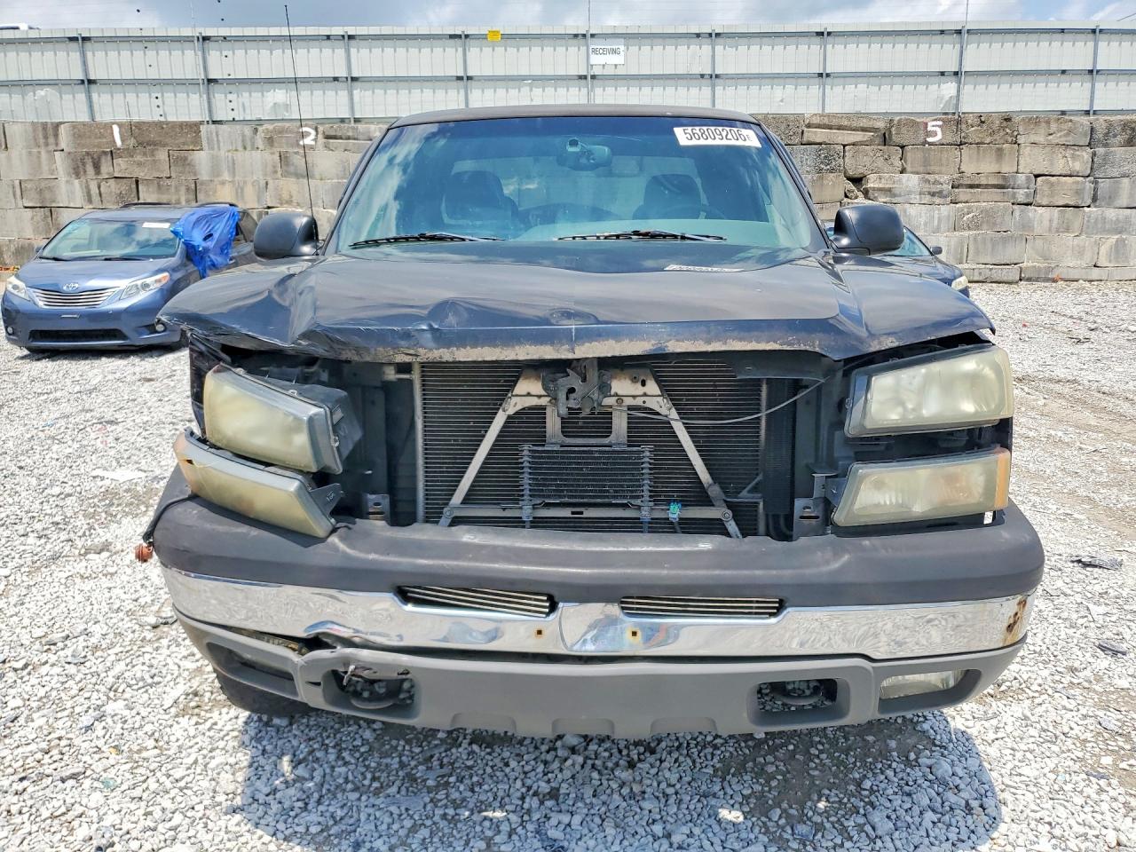 2004 Chevrolet Silverado K1500 Black vin: 1GCEK19T64E372633