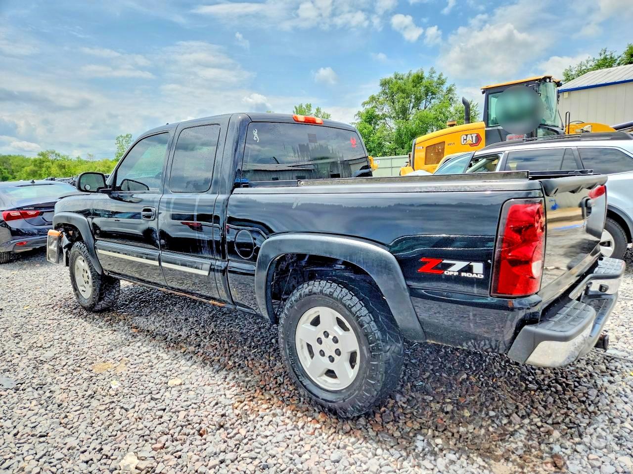 2006 Chevrolet Silverado K1500 Black vin: 1GCEK19T66Z283205