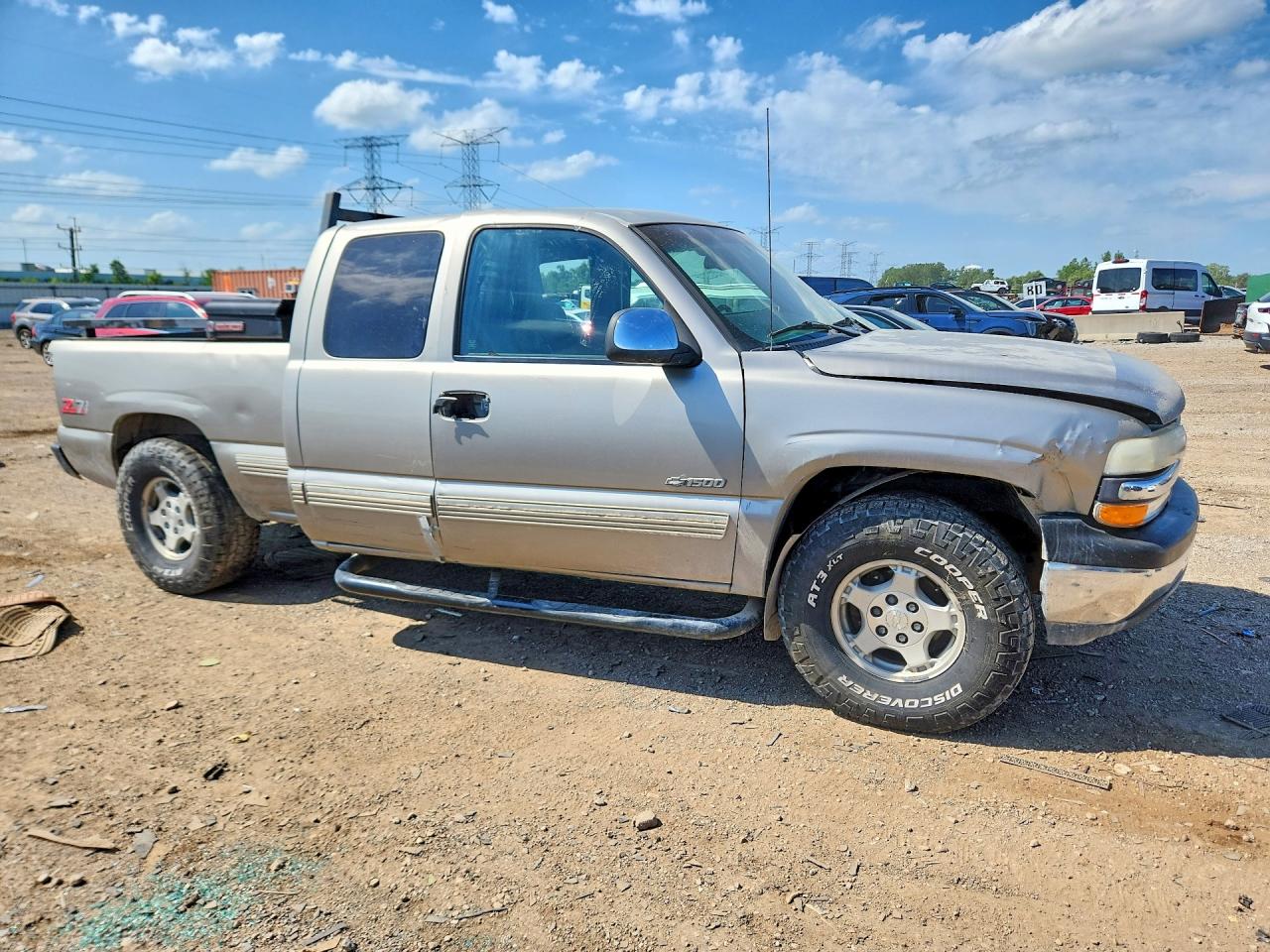 1999 Chevrolet Silverado K1500 Beige vin: 1GCEK19T6XE106209