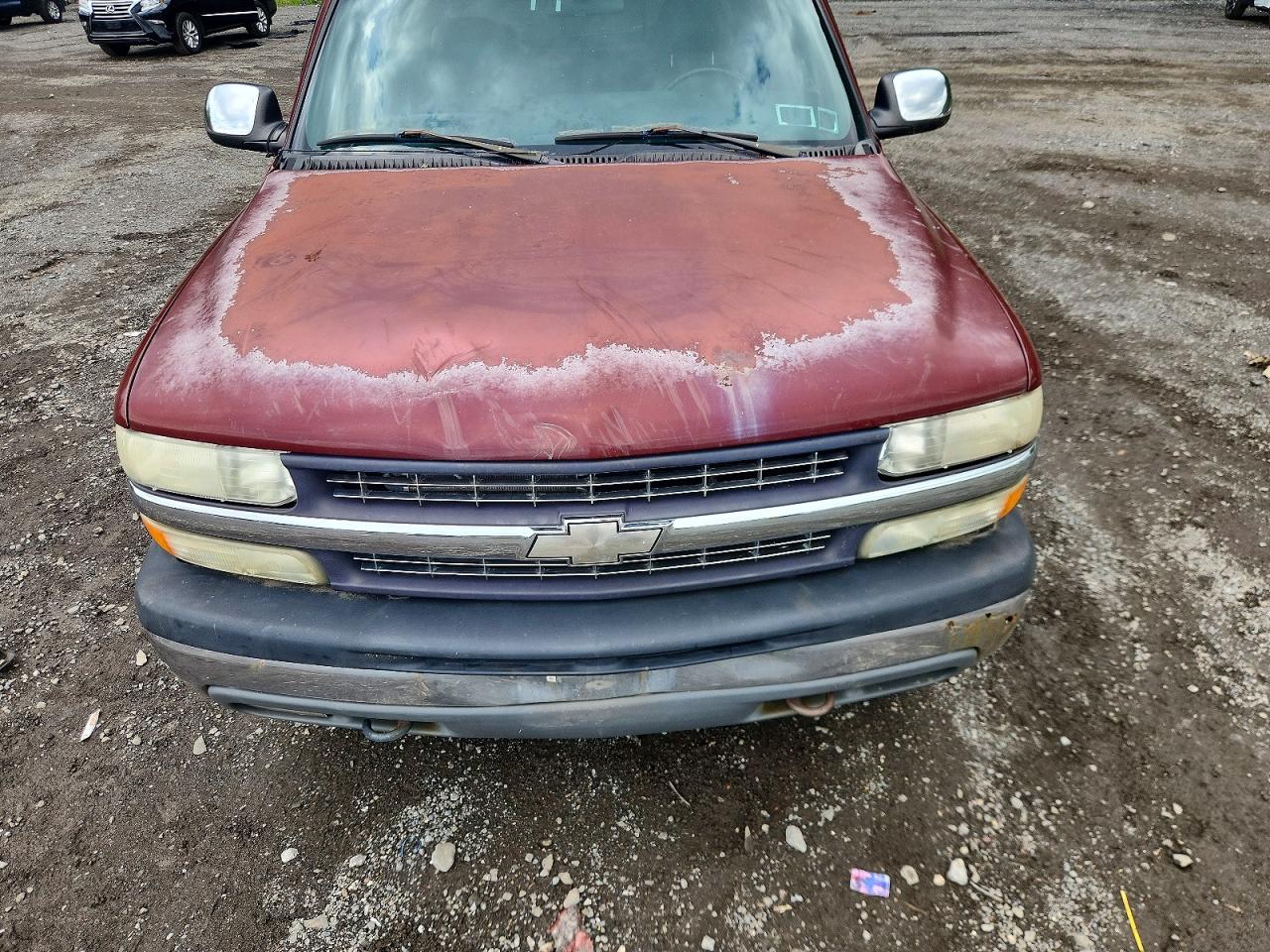2002 Chevrolet Silverado K1500 Red vin: 1GCEK19T72E210913