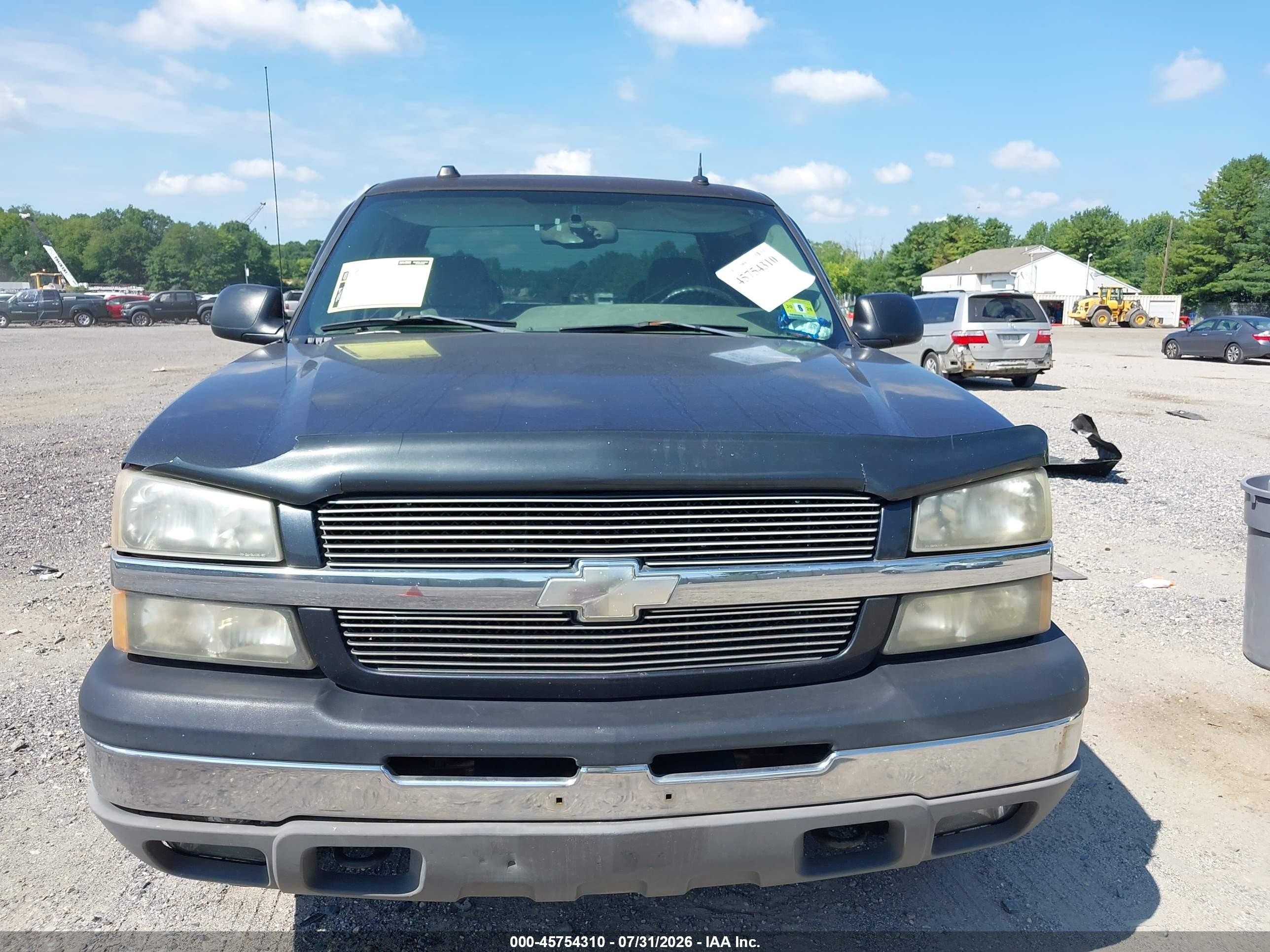 2004 Chevrolet Silverado 1500 Z71 Gray vin: 1GCEK19T74E185417