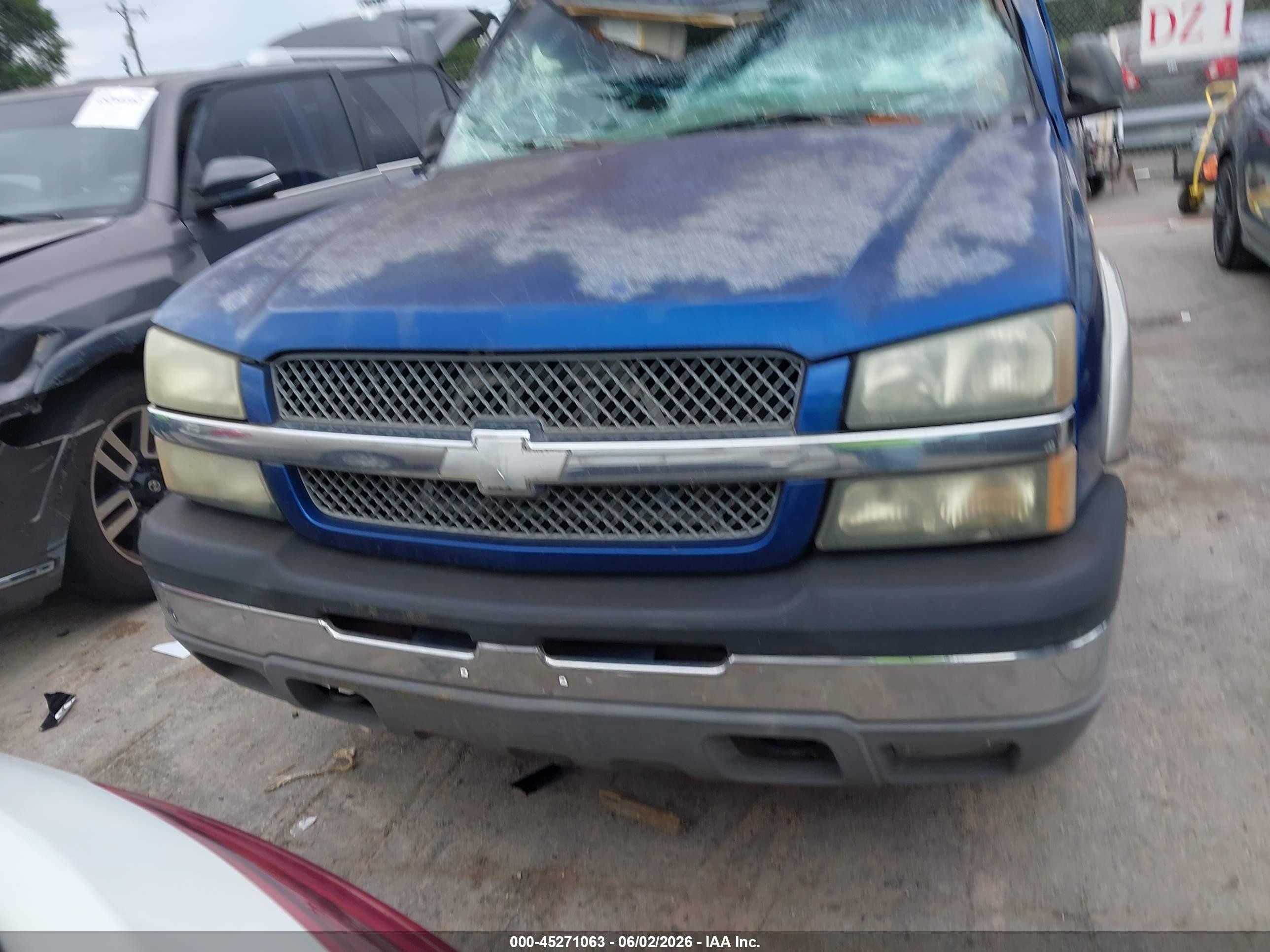 2004 Chevrolet Silverado 1500 Z71 Blue vin: 1GCEK19T74Z157190