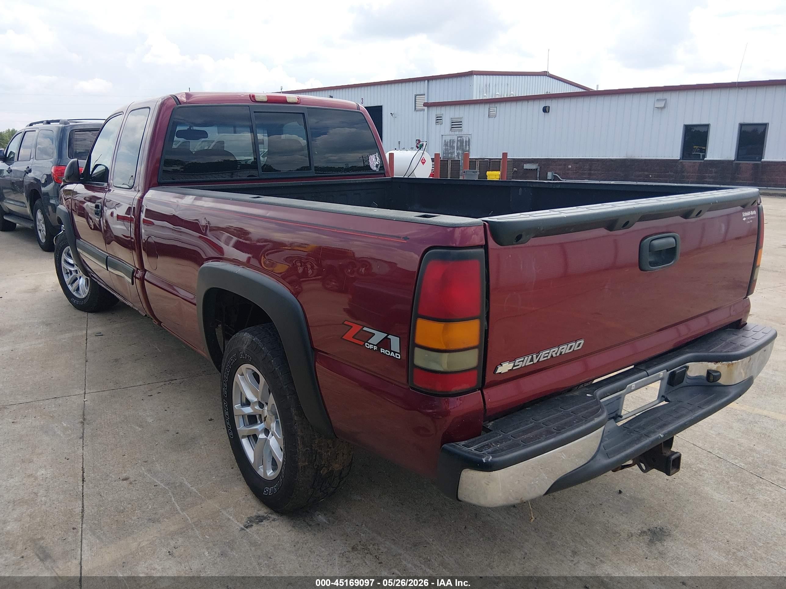 2006 Chevrolet Silverado 1500 Lt1 Красный vin: 1GCEK19T76E155434