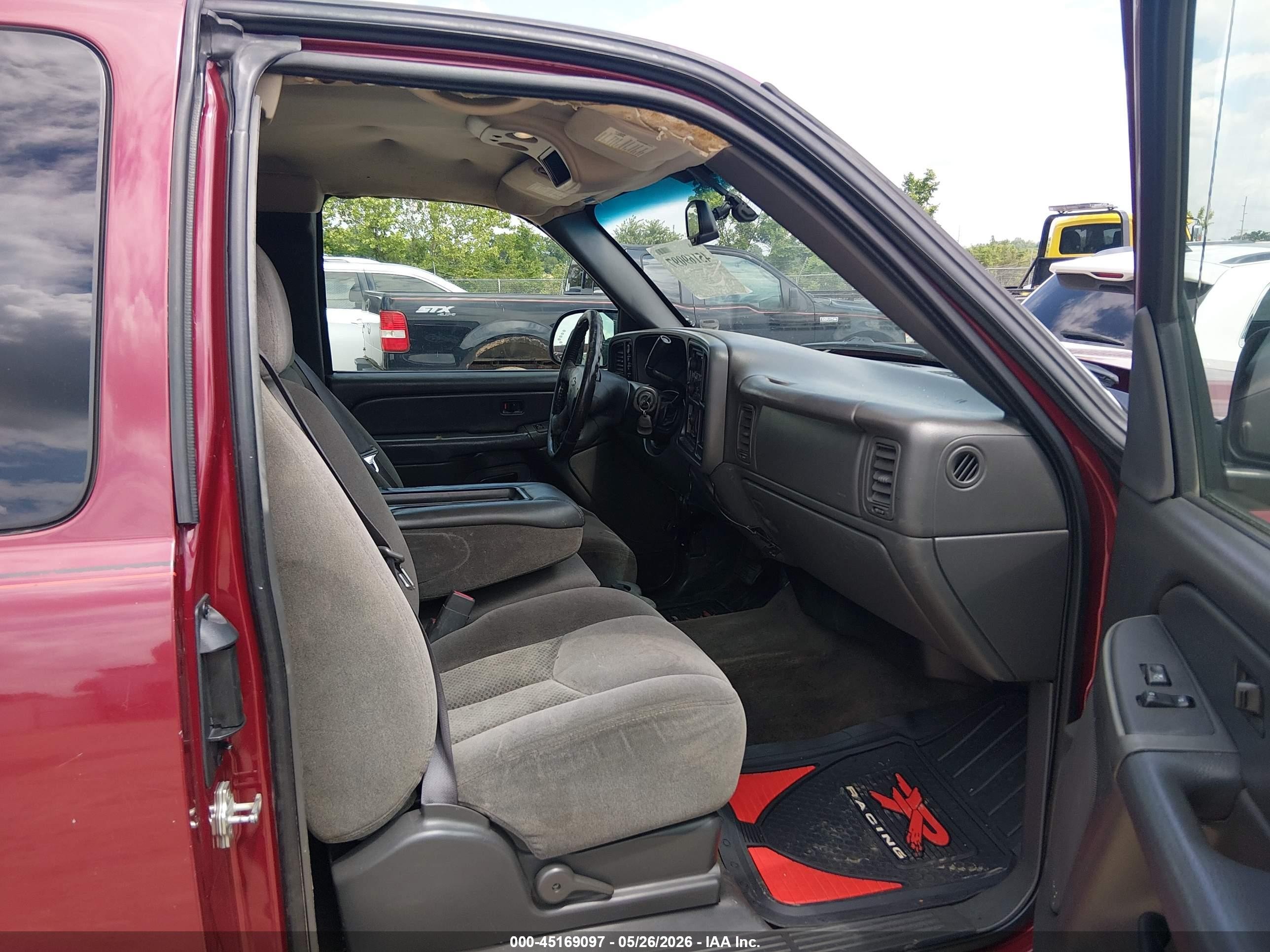 2006 Chevrolet Silverado 1500 Lt1 Красный vin: 1GCEK19T76E155434