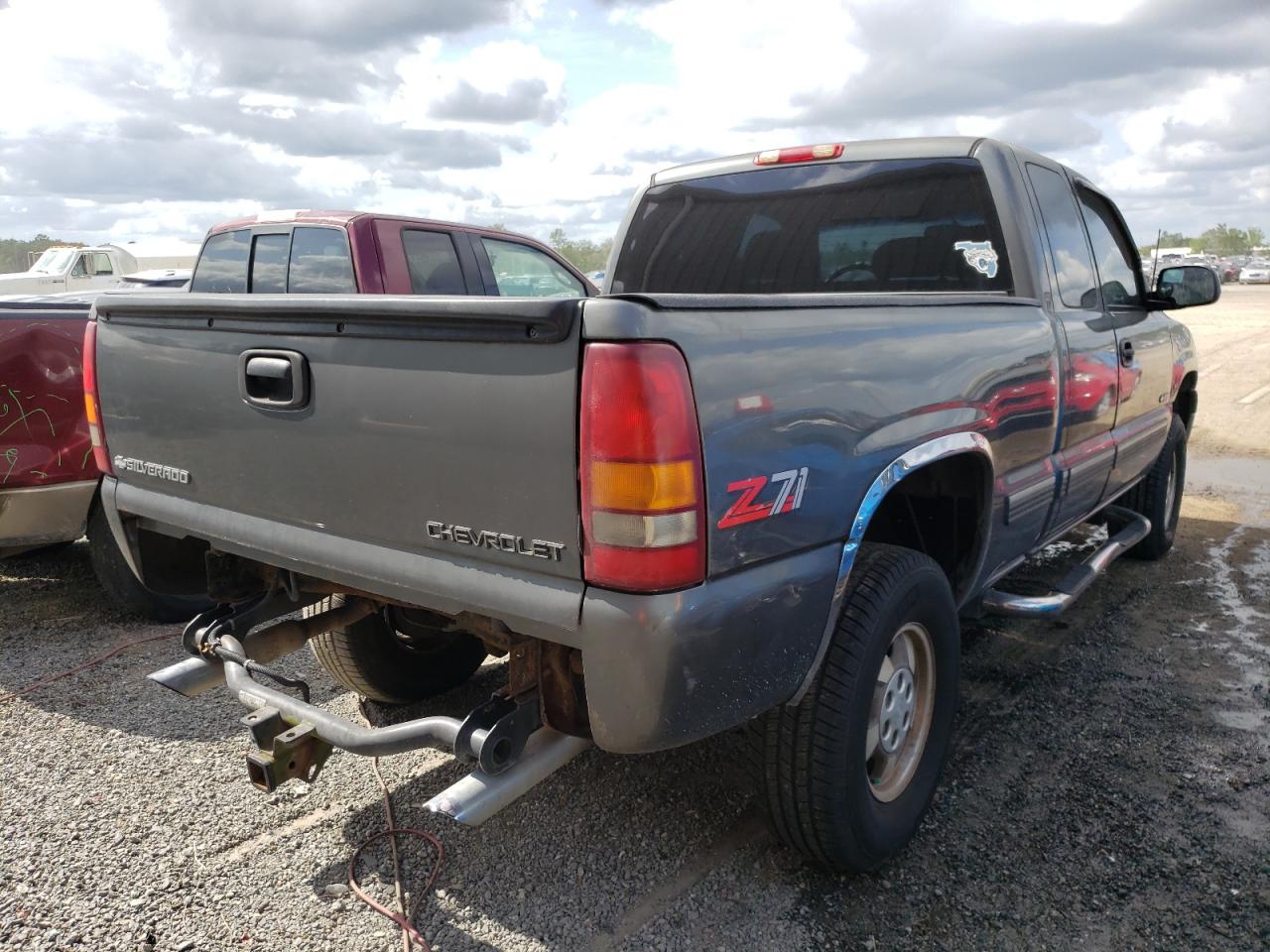 1999 Chevrolet Silverado K1500 Gray vin: 1GCEK19T7XZ131743