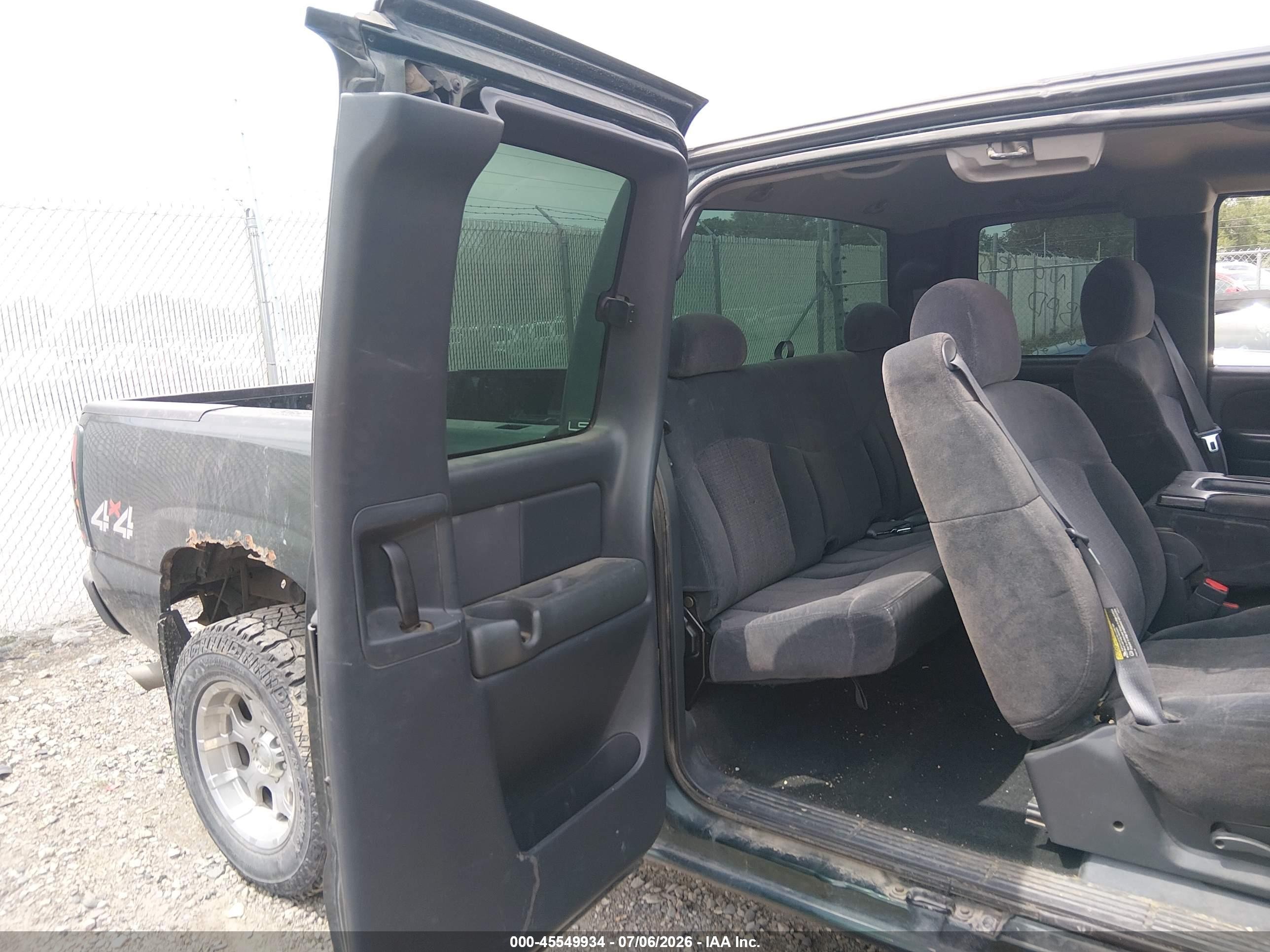 2001 Chevrolet Silverado 1500 Ls Green vin: 1GCEK19T81E214953